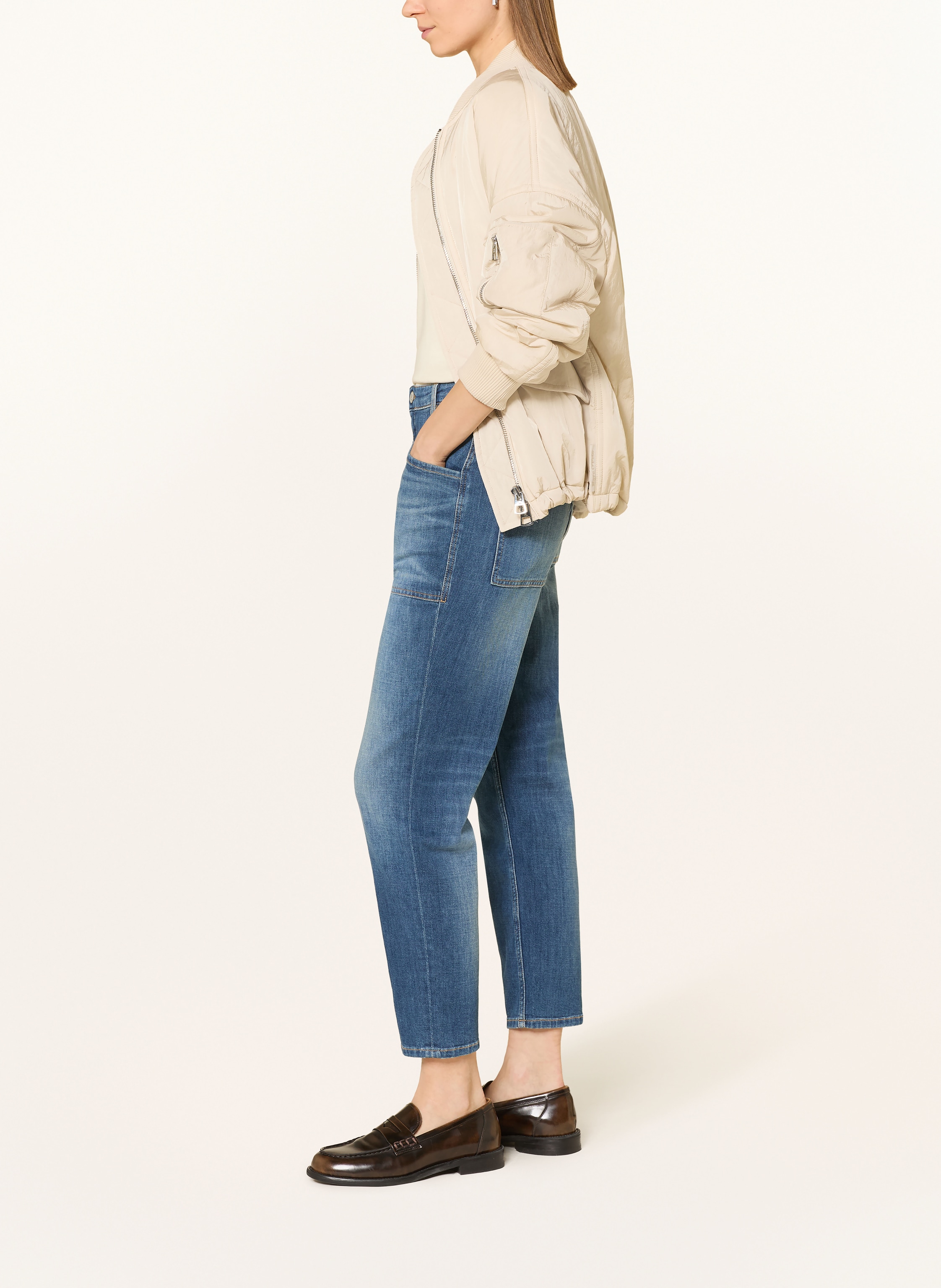 Thumbnail - Marc O'polo Boyfriend Jeans Iva blau