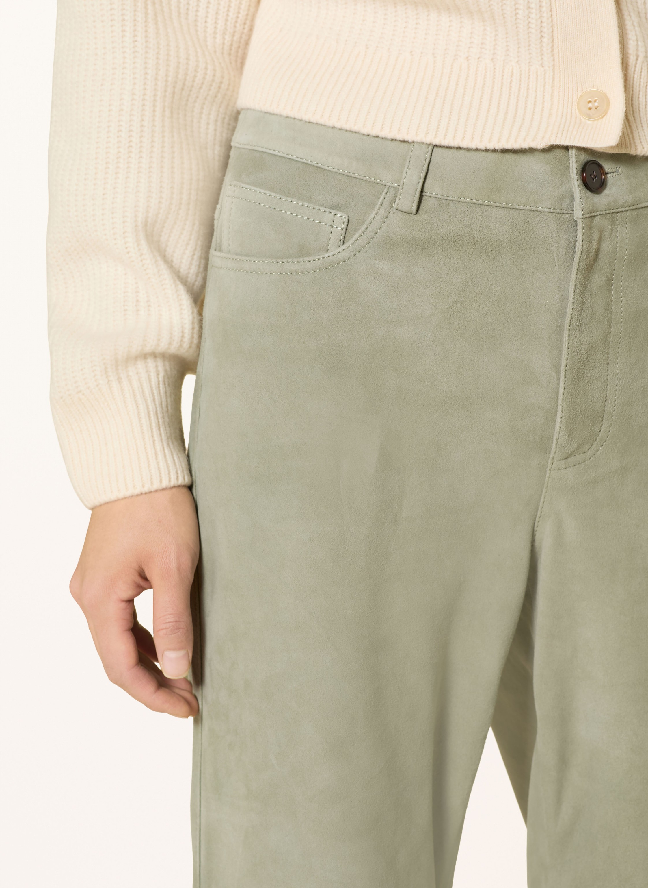 Thumbnail - Marc O'polo Marlenehose gruen