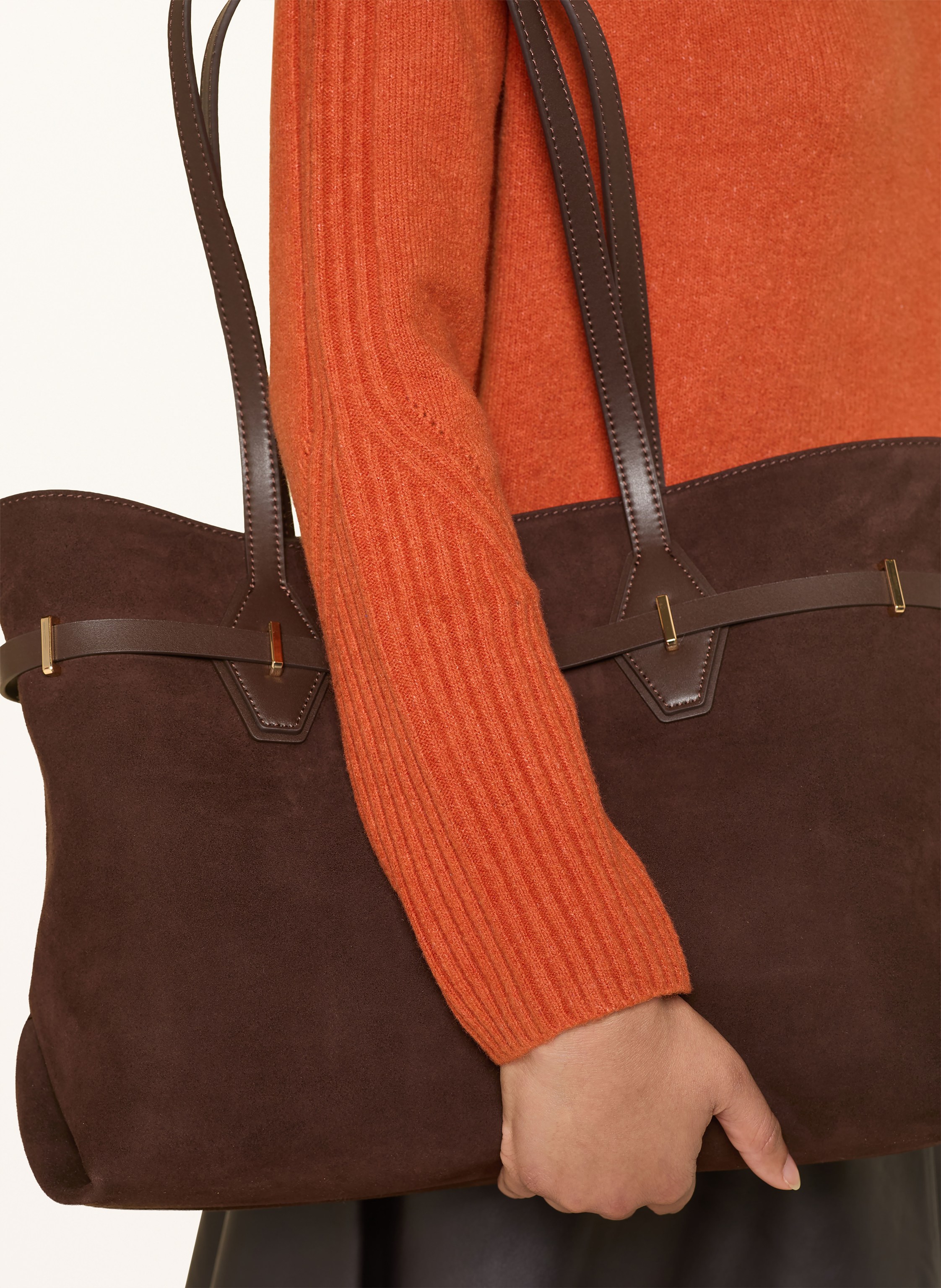 Thumbnail - Hobbs Rollkragenpullover Amber orange
