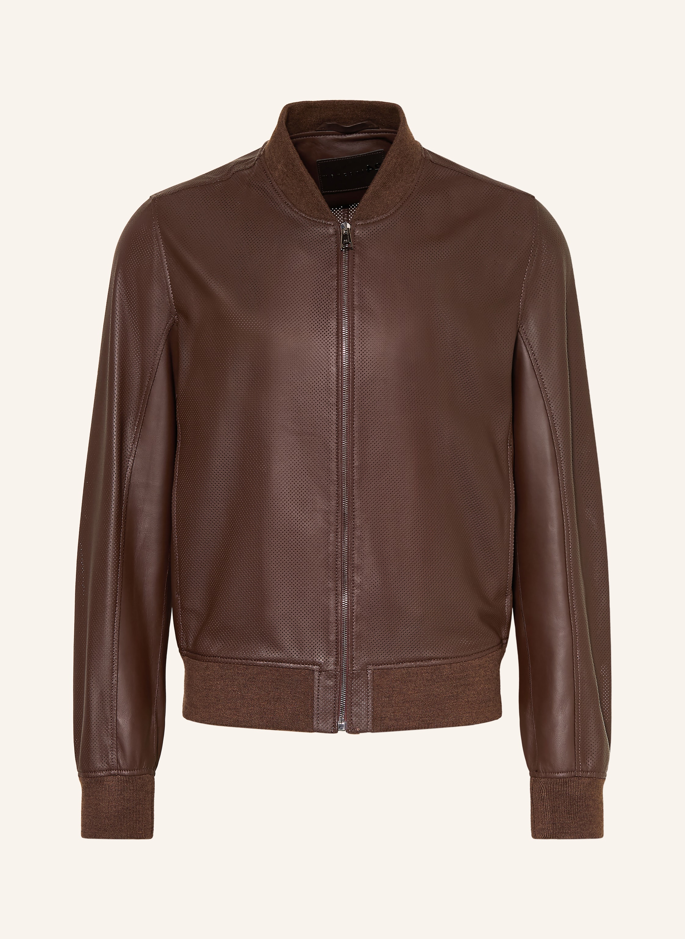 Manzoni 24 Lederblouson braun