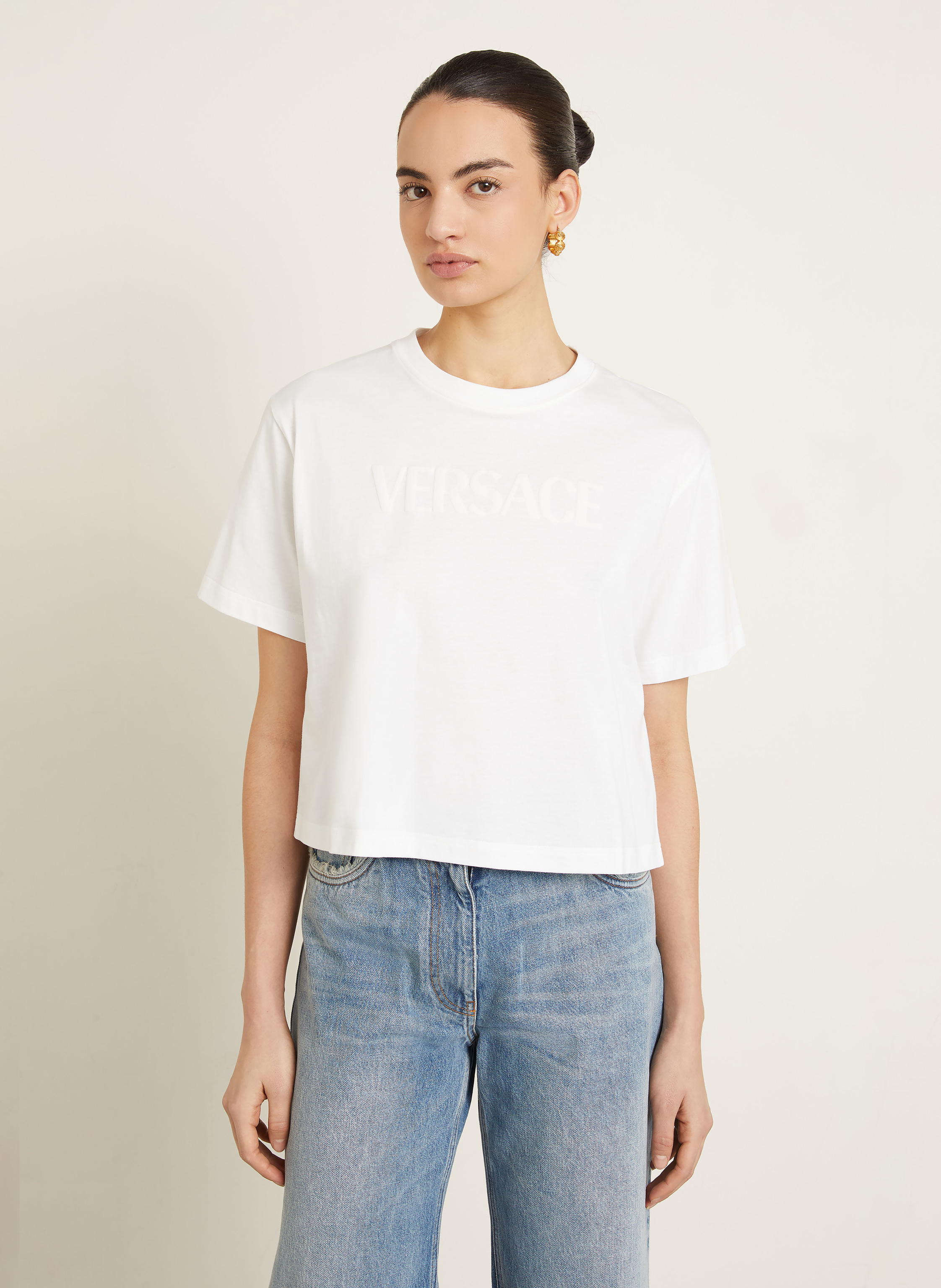 Thumbnail - Versace T-Shirt weiss