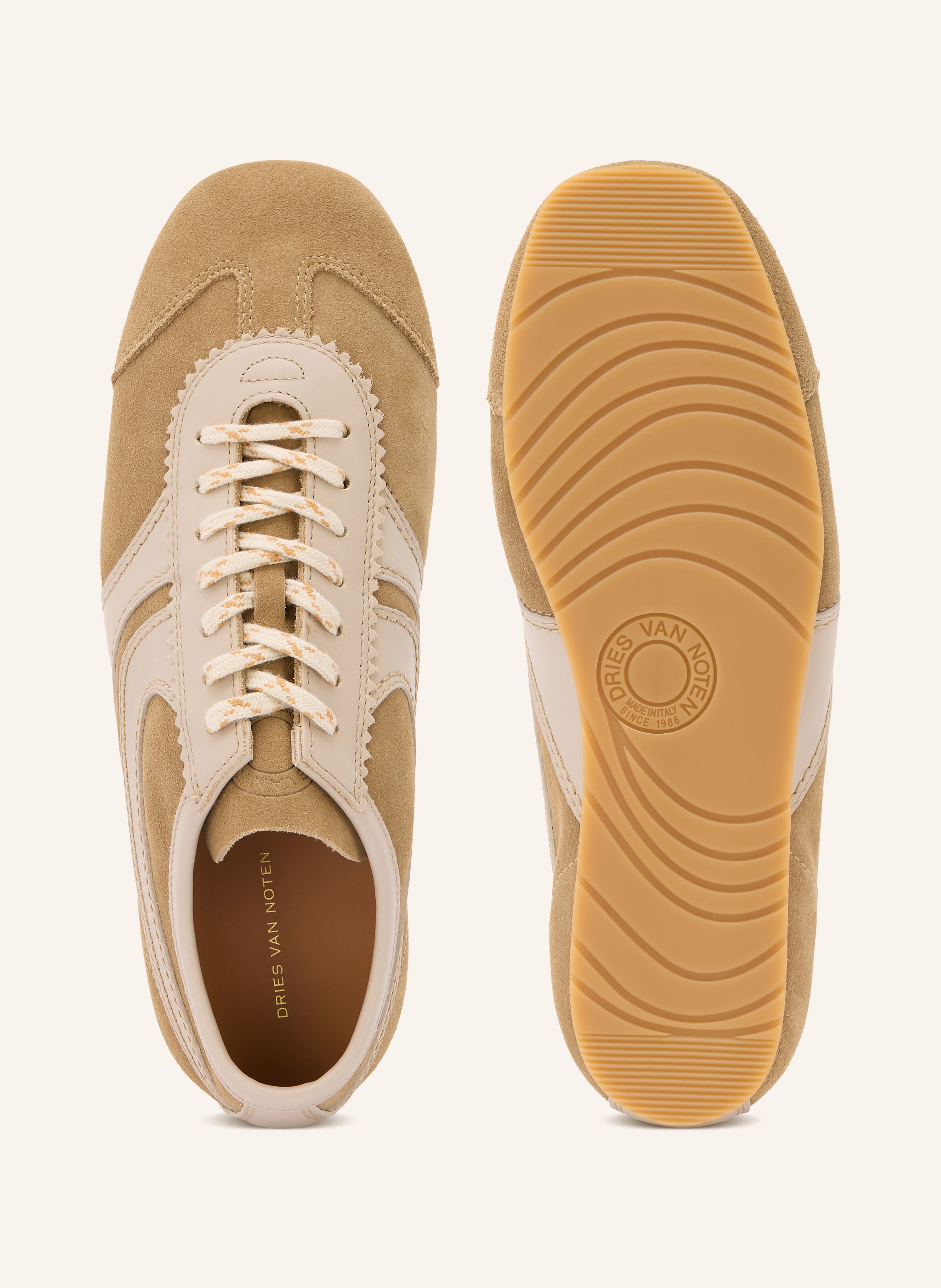 Thumbnail - Dries Van Noten Sneaker beige