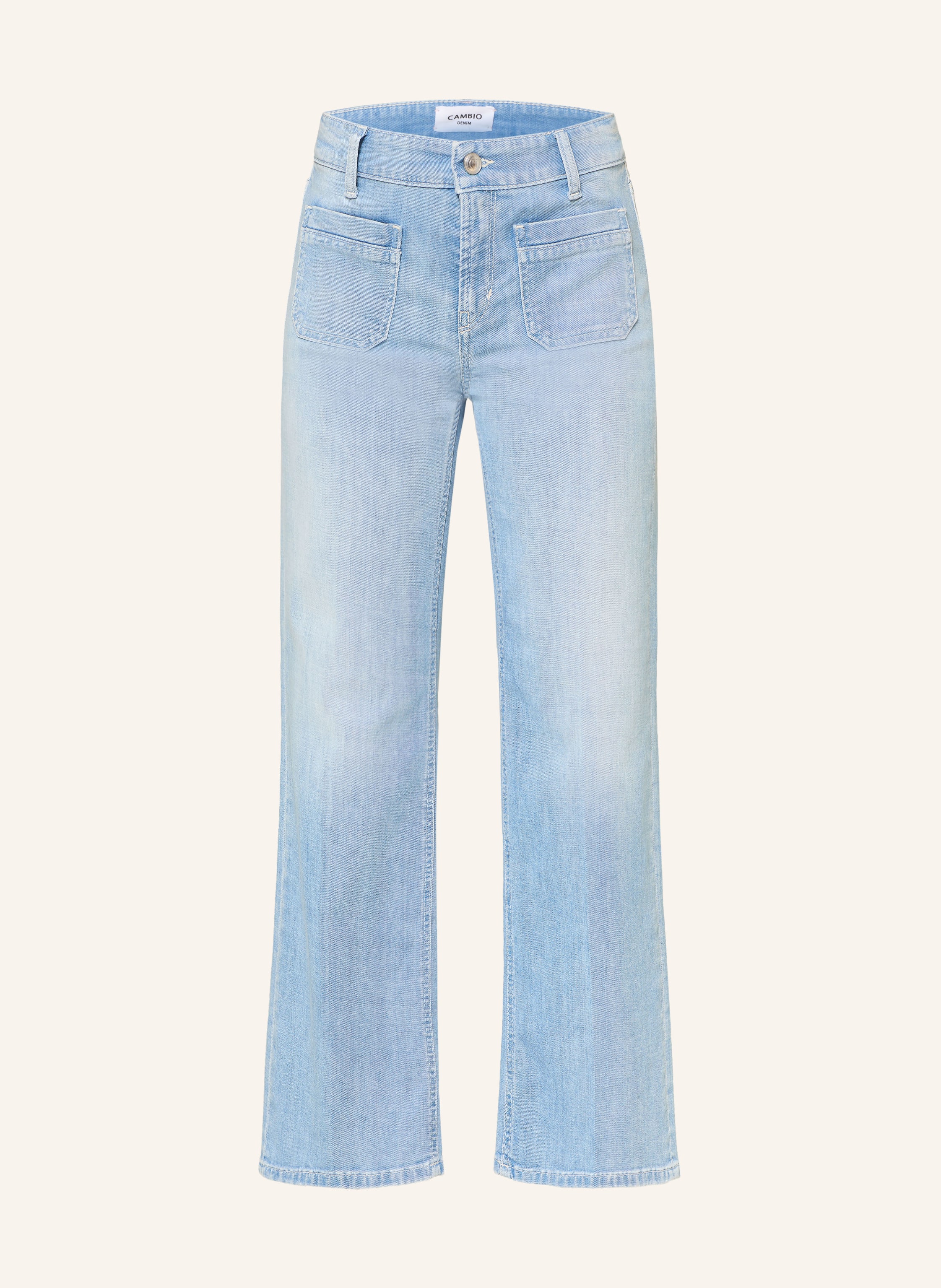 Cambio Bootcut Jeans Tess blau