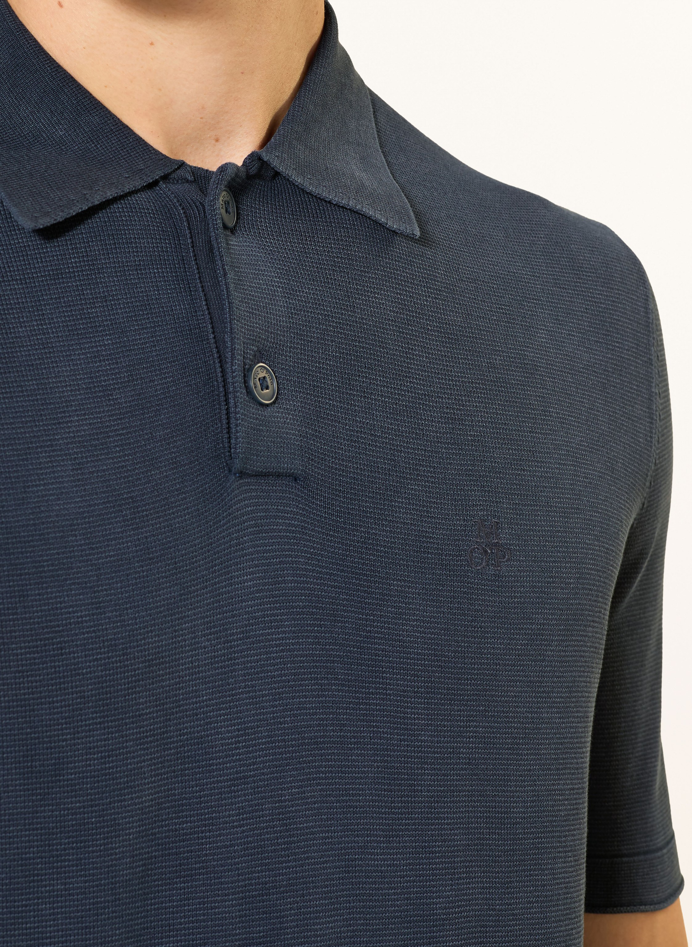 Thumbnail - Marc O'polo Piqué-Poloshirt blau