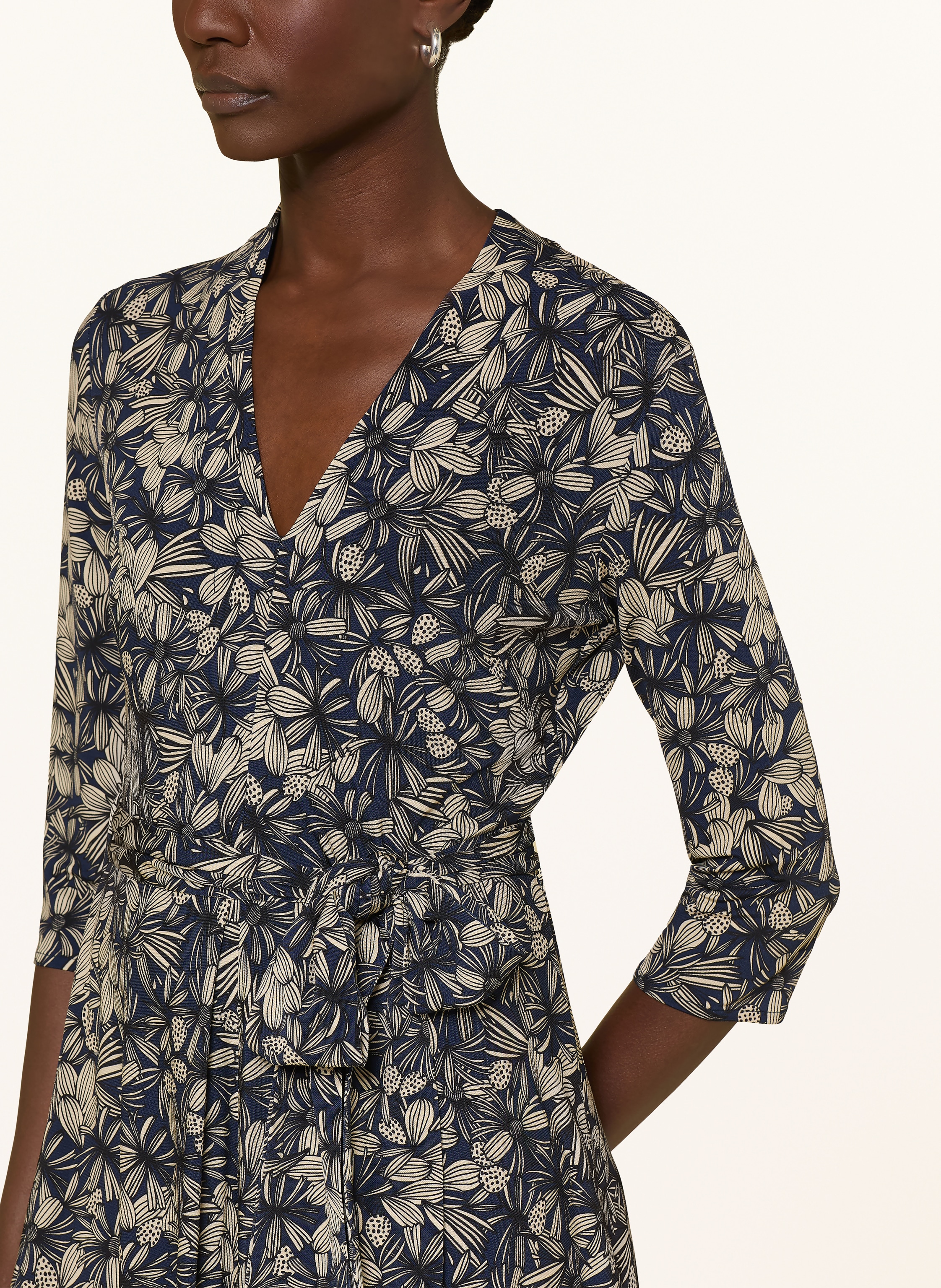 Thumbnail - Siyu Kleid Mit 3/4-Arm blau