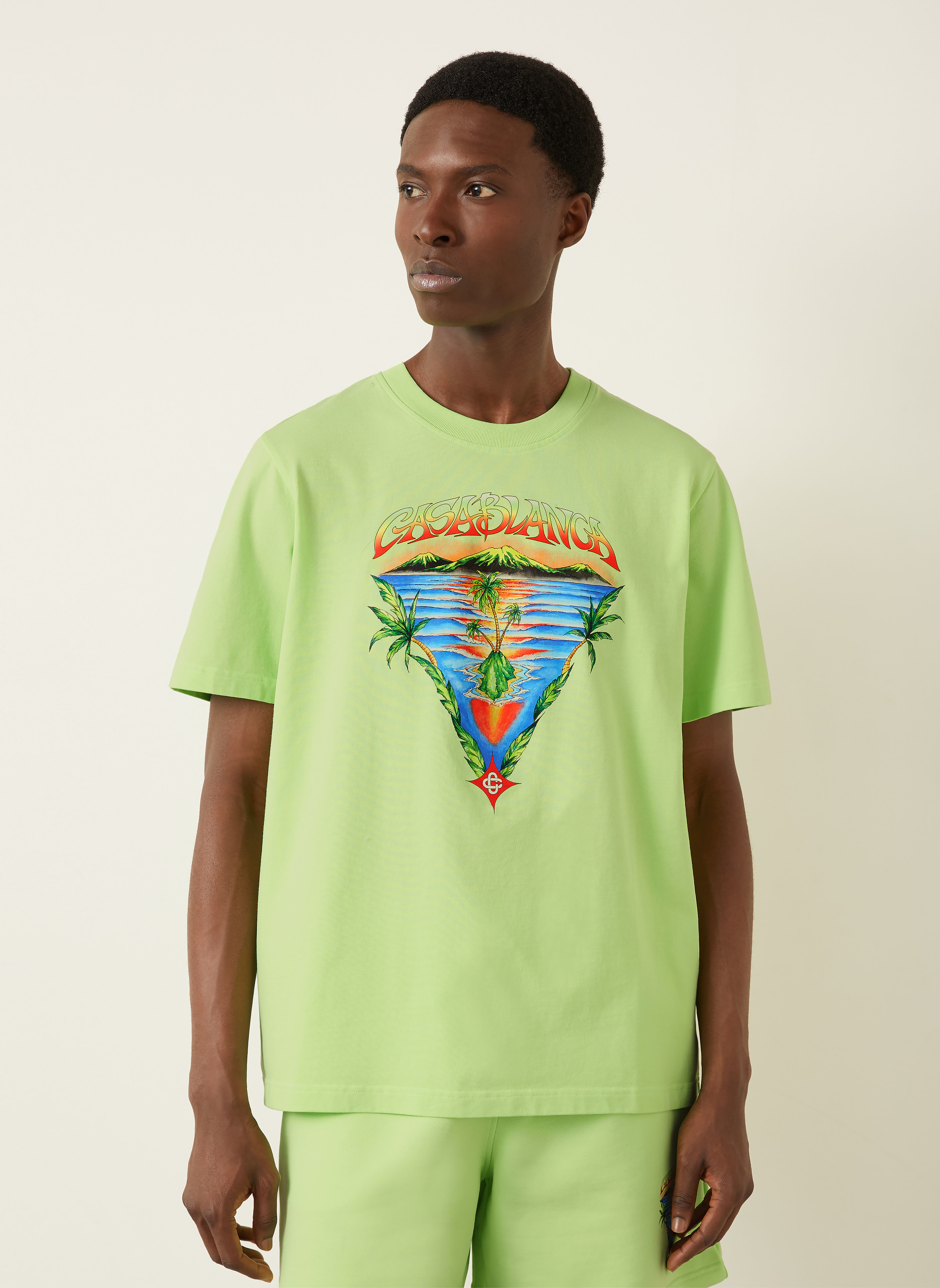 Thumbnail - Casablanca T-Shirt Innocence gruen