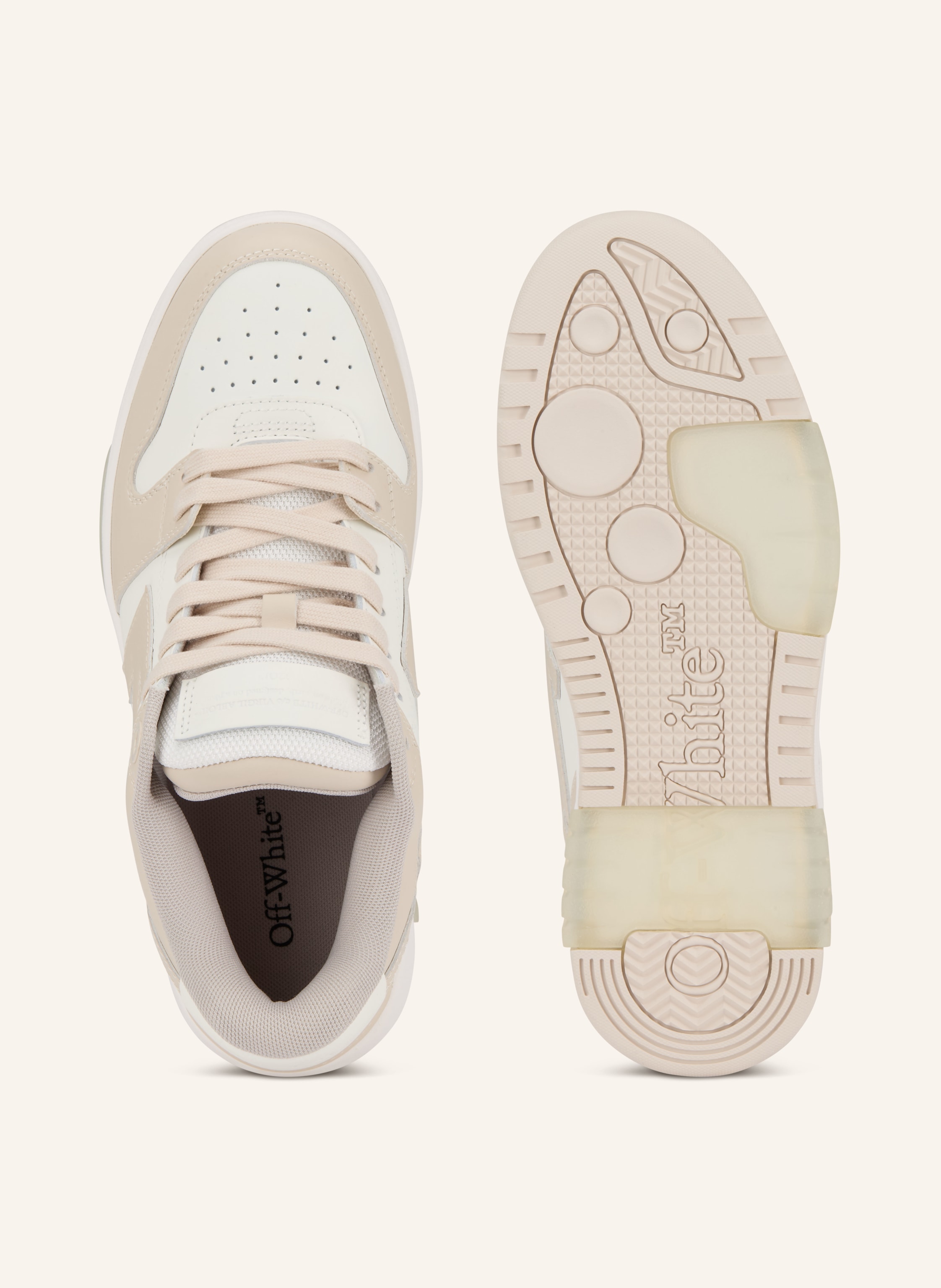 Thumbnail - Off-White Sneaker Out Of Office beige