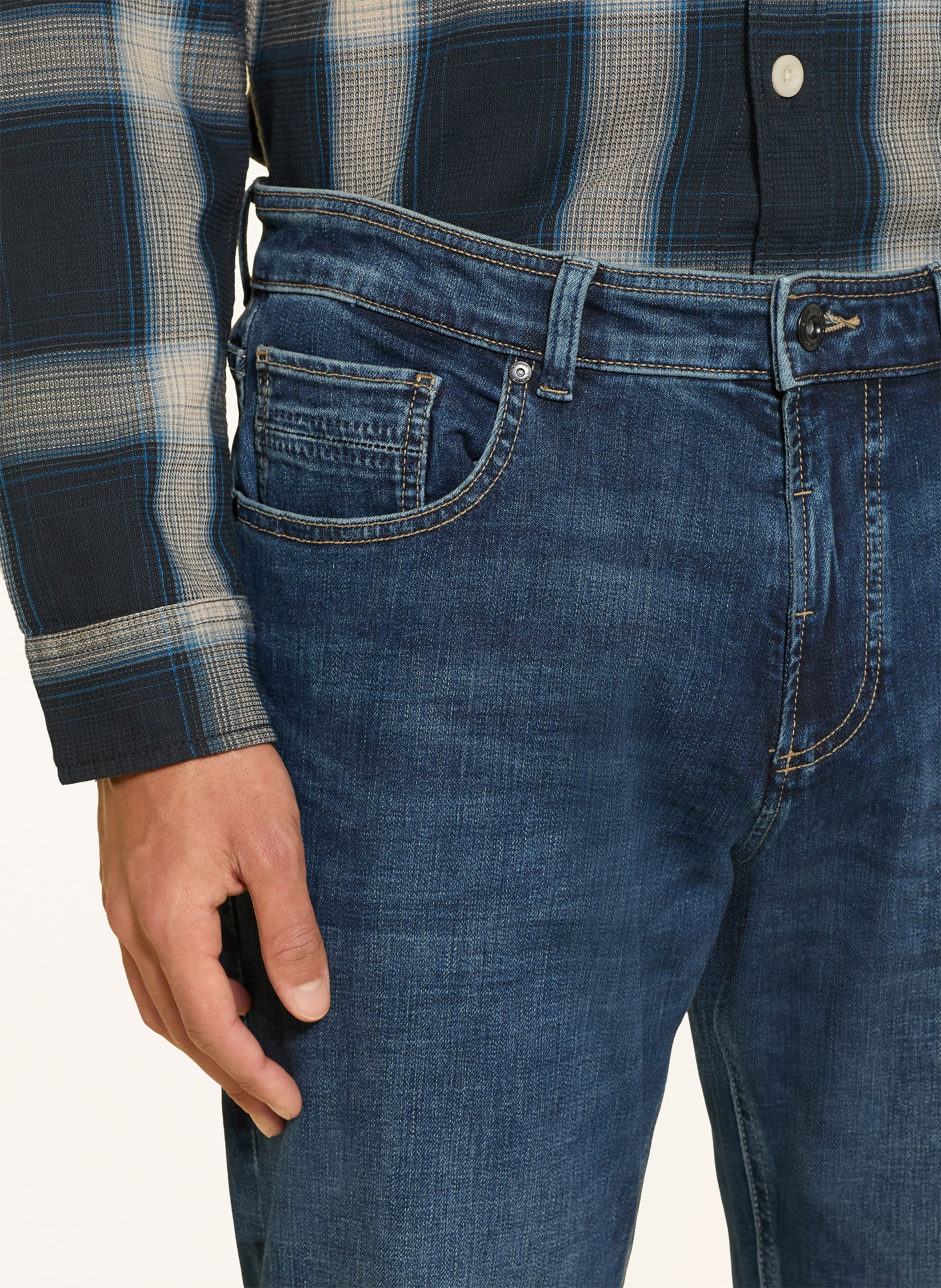 Thumbnail - Camel Active Jeans Relaxed Fit blau