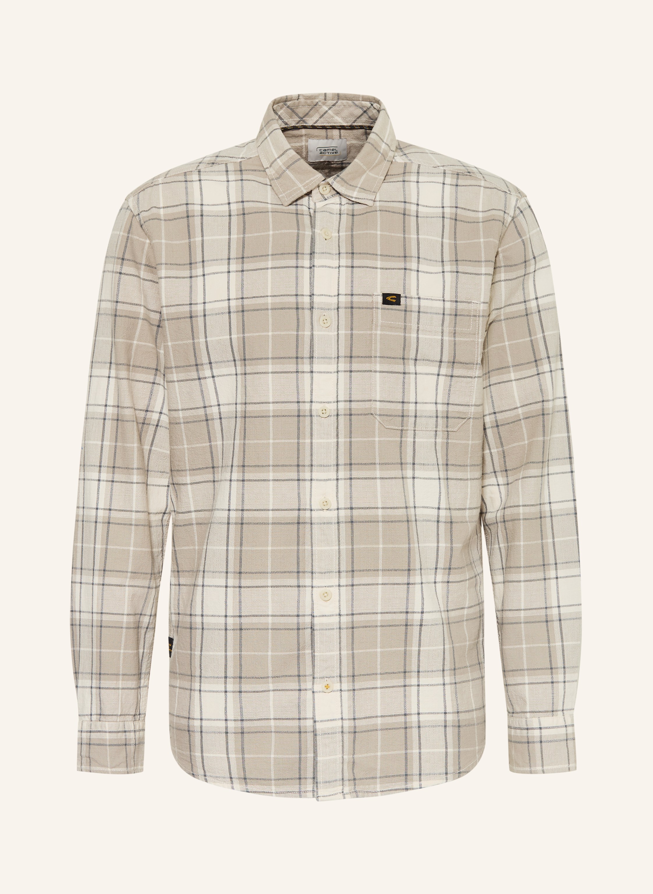 Camel Active Hemd Regular Fit blau