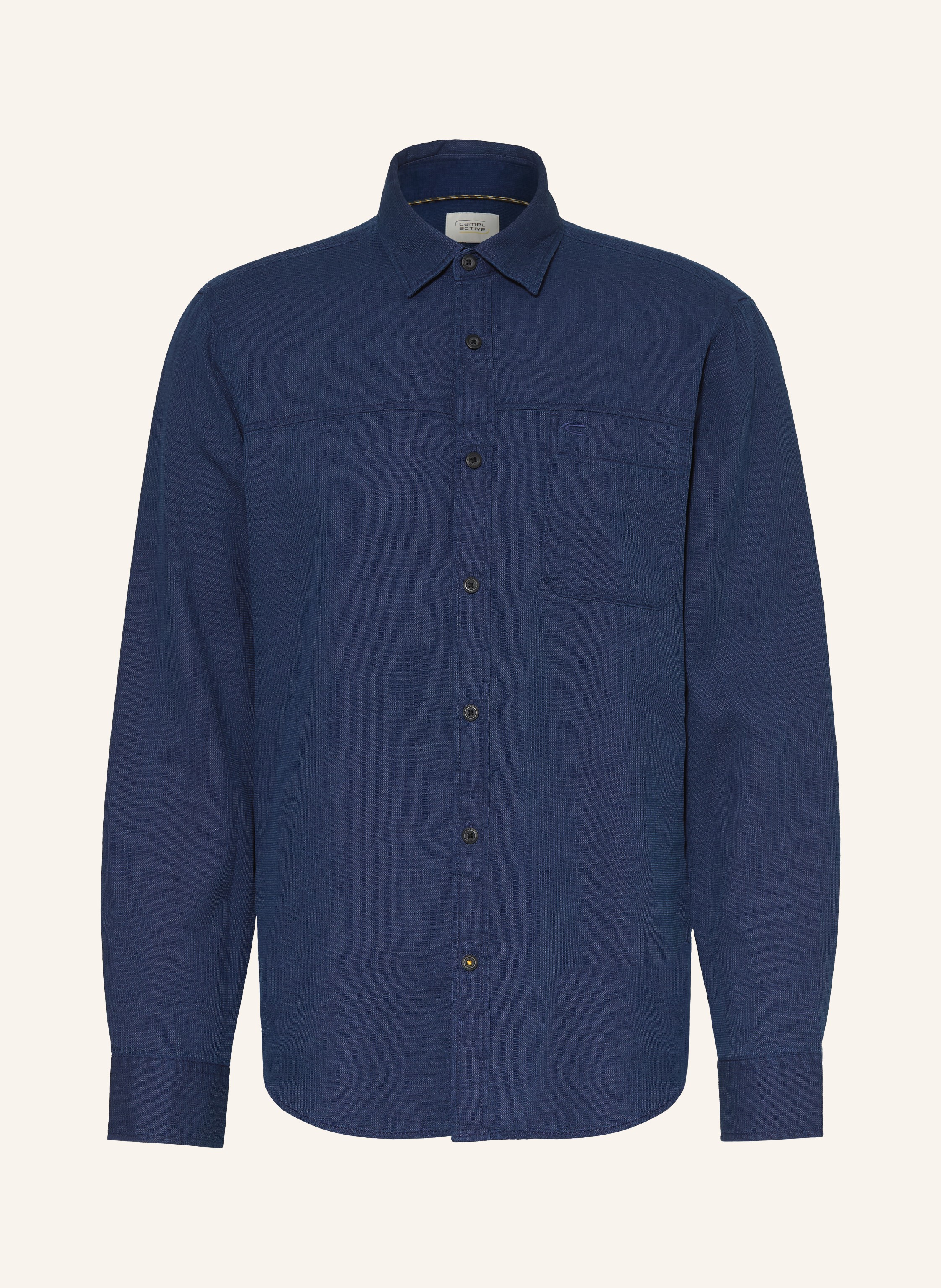 Camel Active Hemd Regular Fit blau