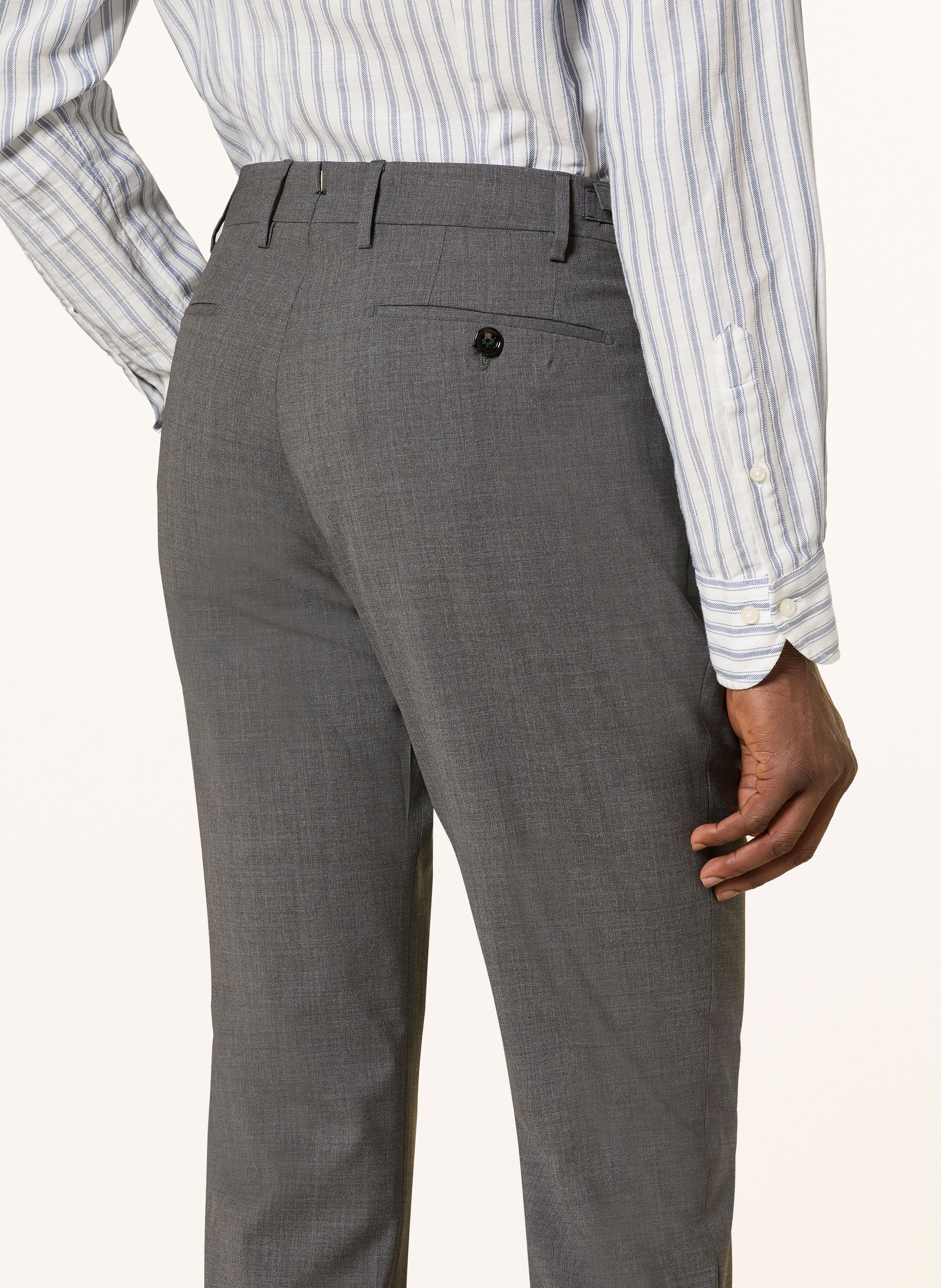 Thumbnail - Berwich Anzughose Contemporary Fit grau