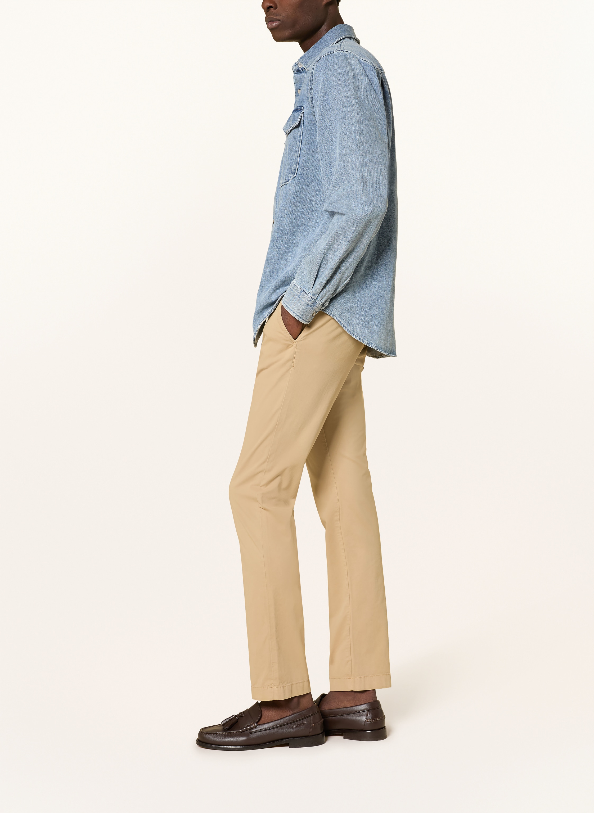 Thumbnail - Jacob Cohen Chino Bobby Slim Fit beige