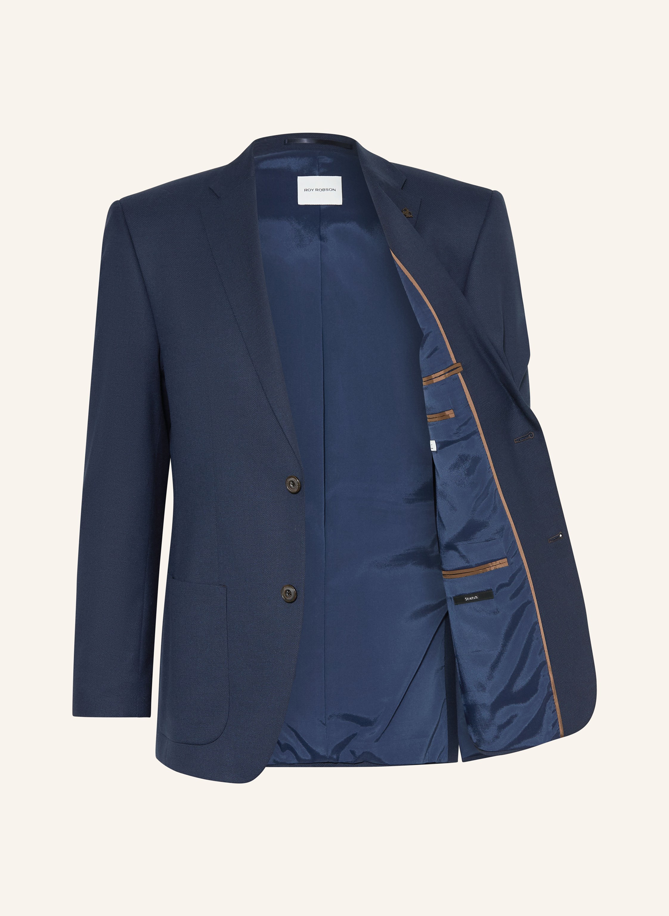 Thumbnail - Roy Robson Anzugsakko Regular Fit blau