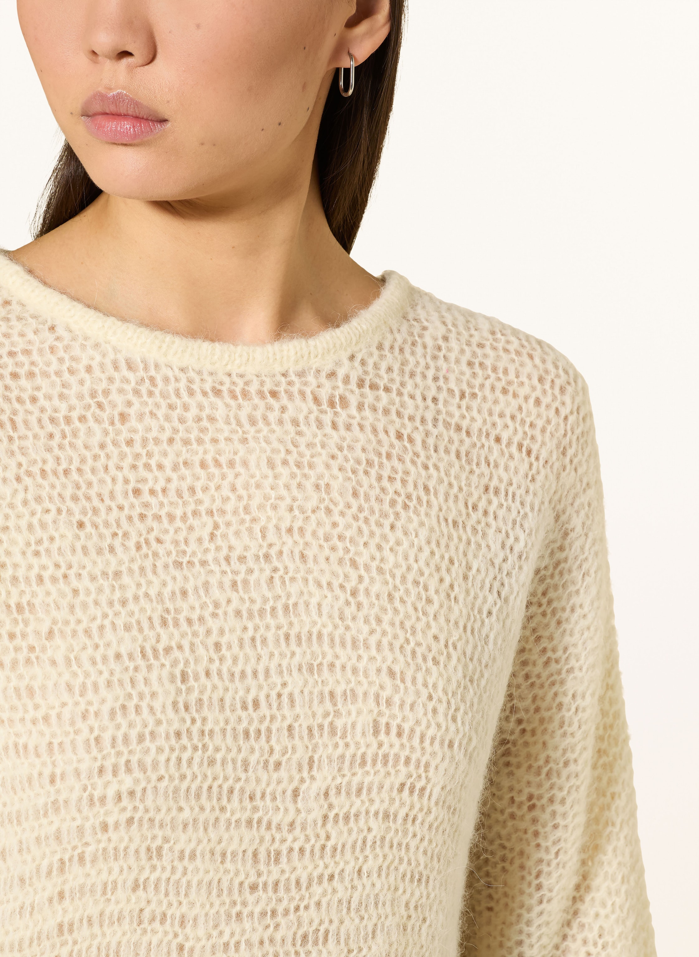 Thumbnail - Someday Pullover Talume Mit Alpaka gelb