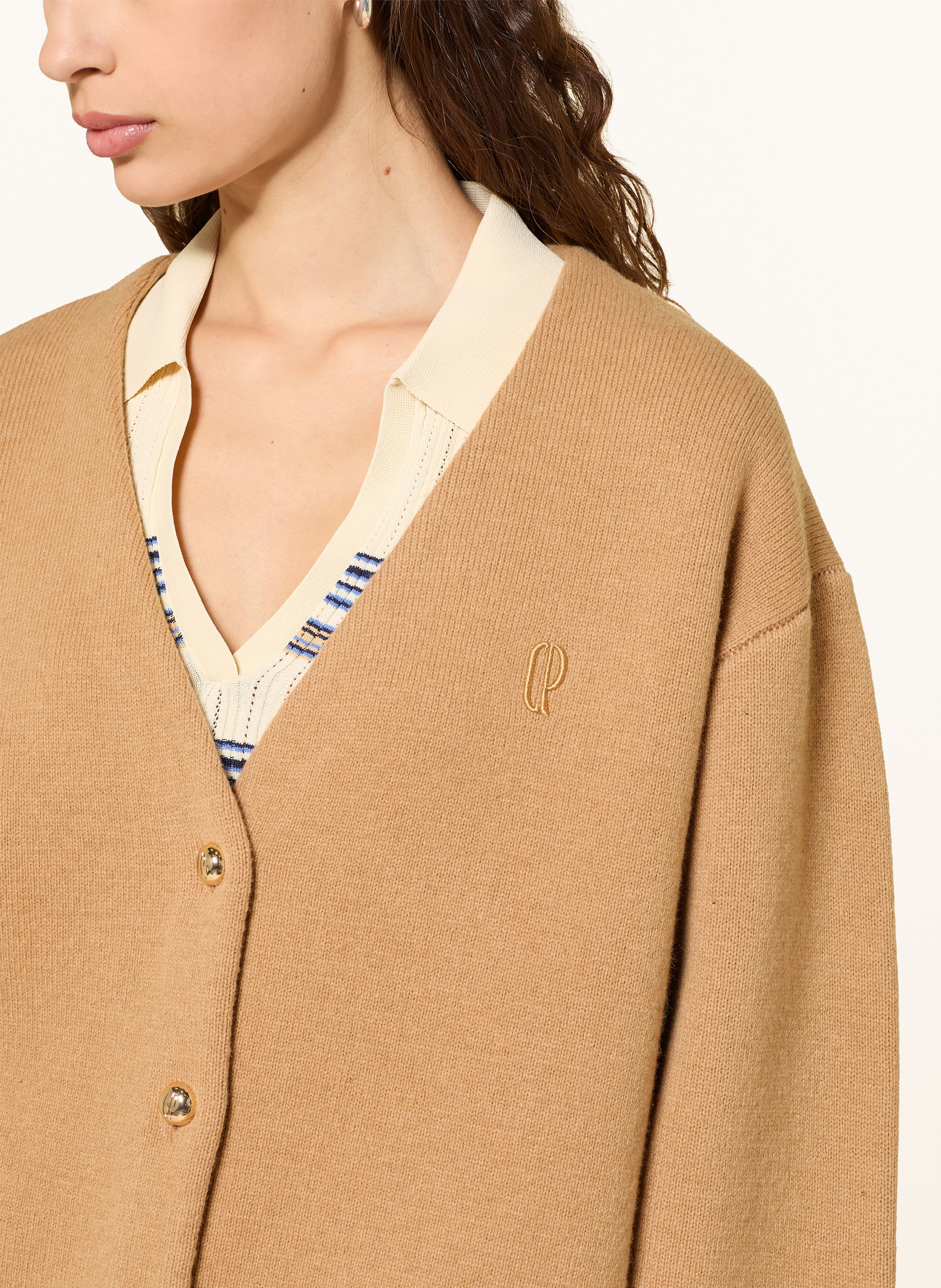 Thumbnail - Claudie Pierlot Strickjacke braun