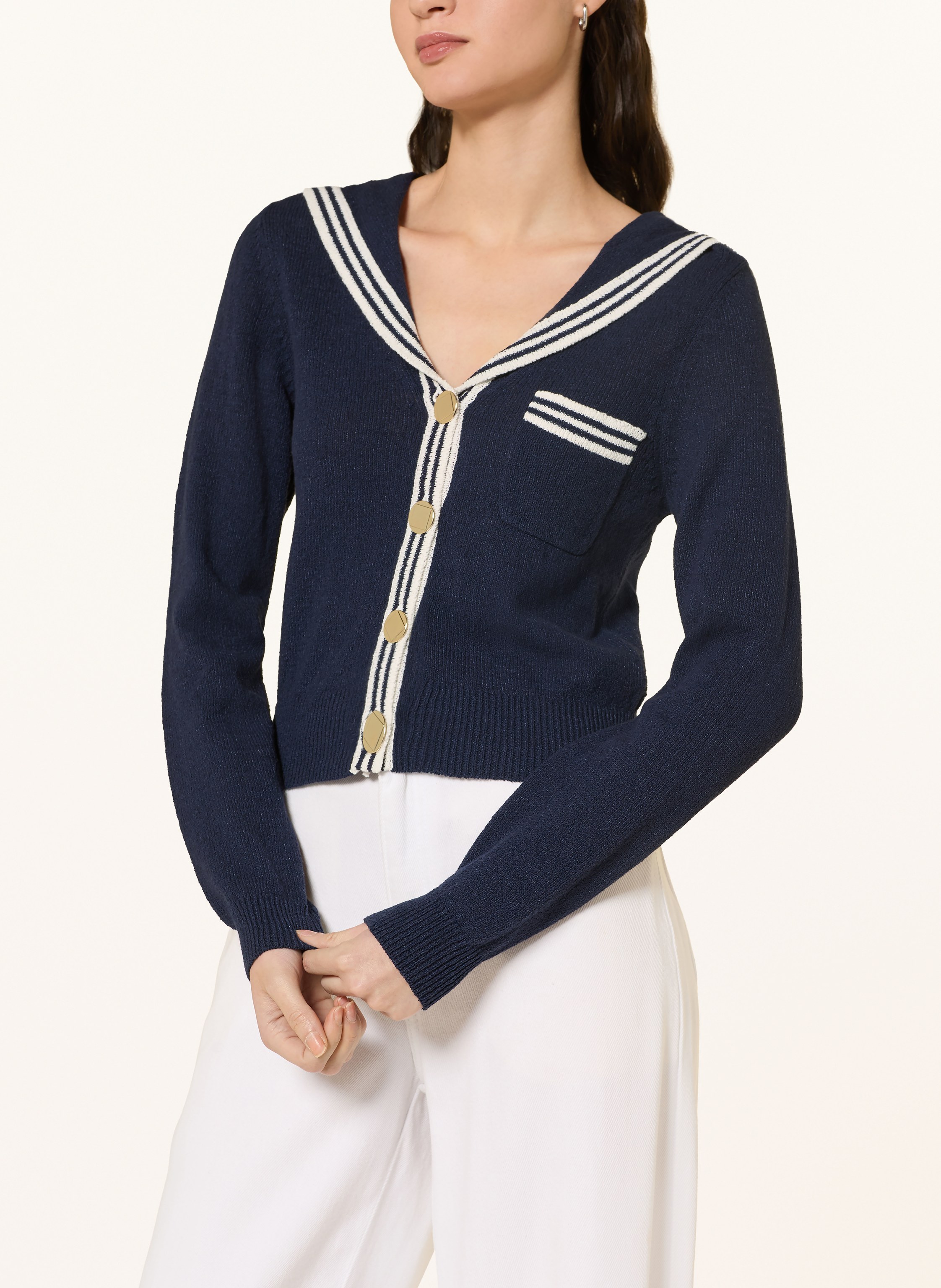 Thumbnail - Rich & Royal Strickjacke blau