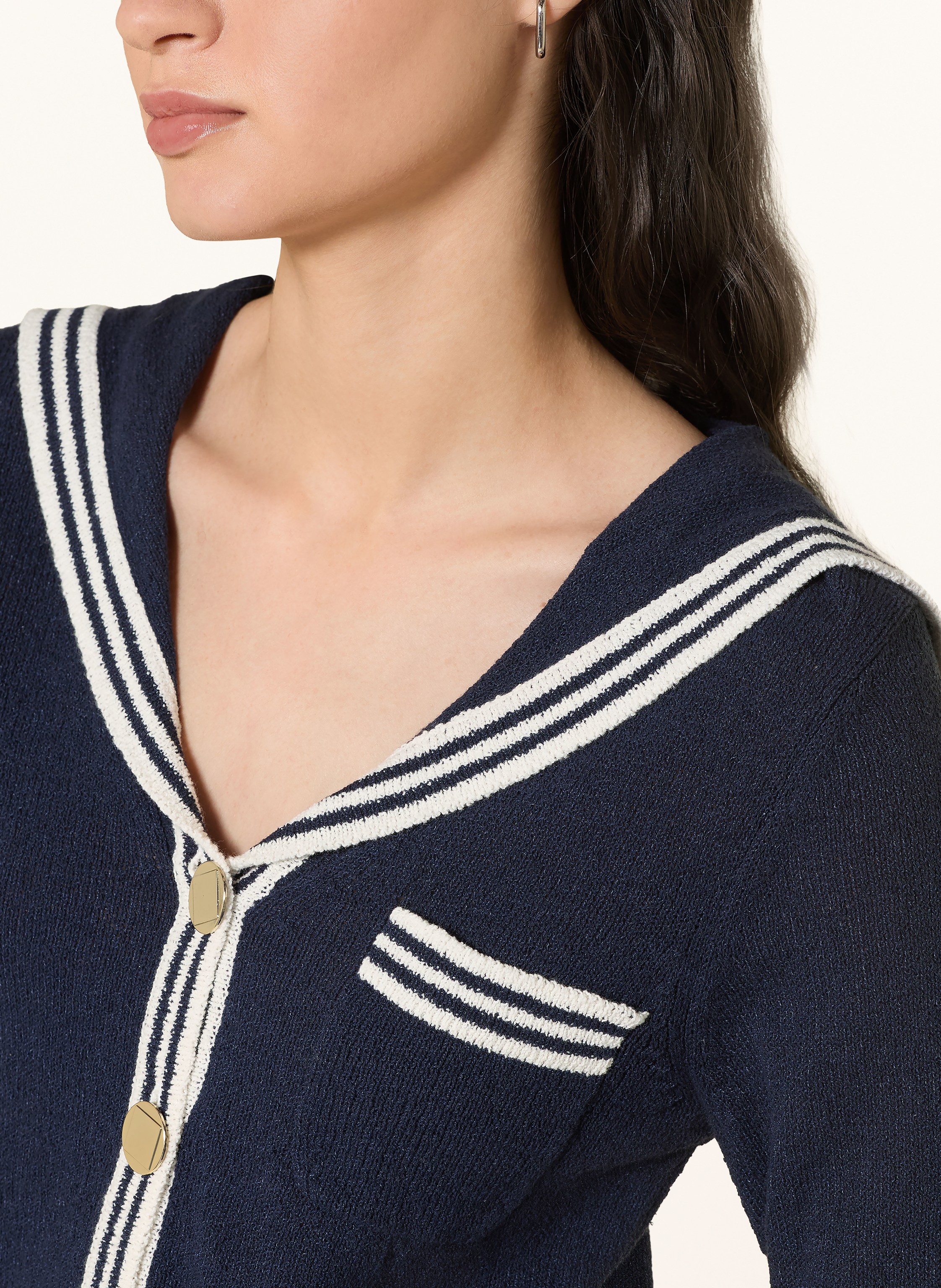 Thumbnail - Rich & Royal Strickjacke blau