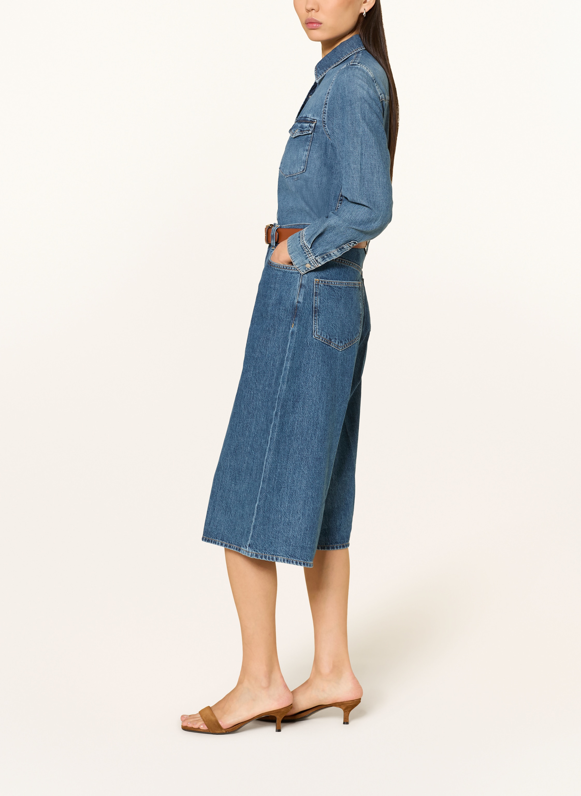 Thumbnail - Rich & Royal Jeans-Bermudas blau