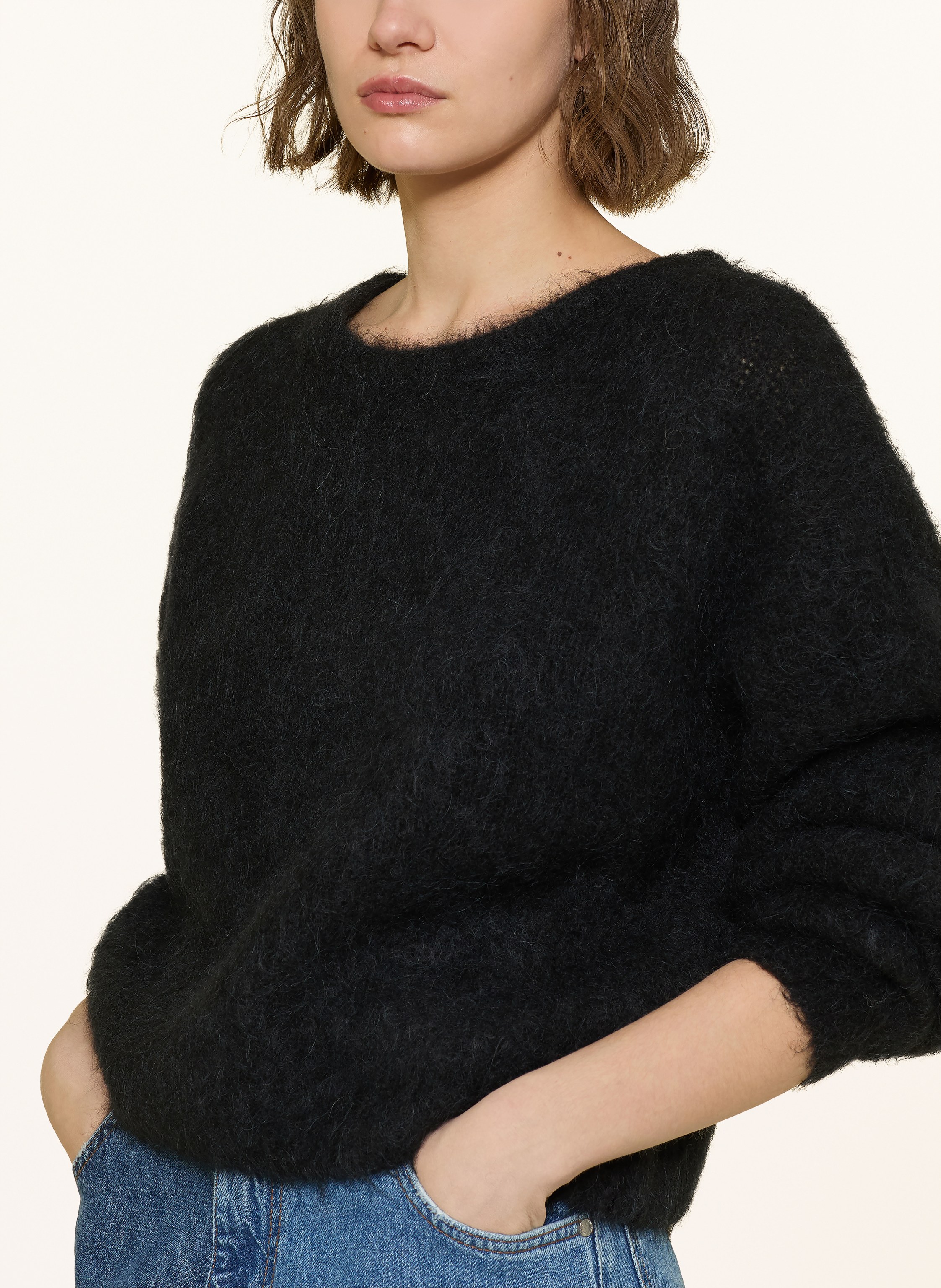 Thumbnail - American Vintage Pullover Niby schwarz