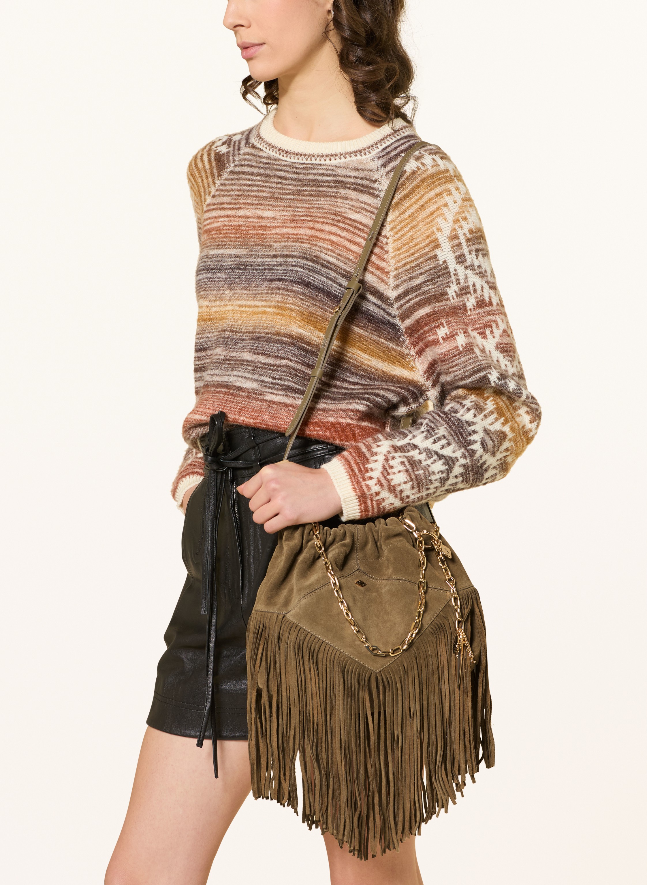 Thumbnail - Ba&Sh Umhängetasche June gruen