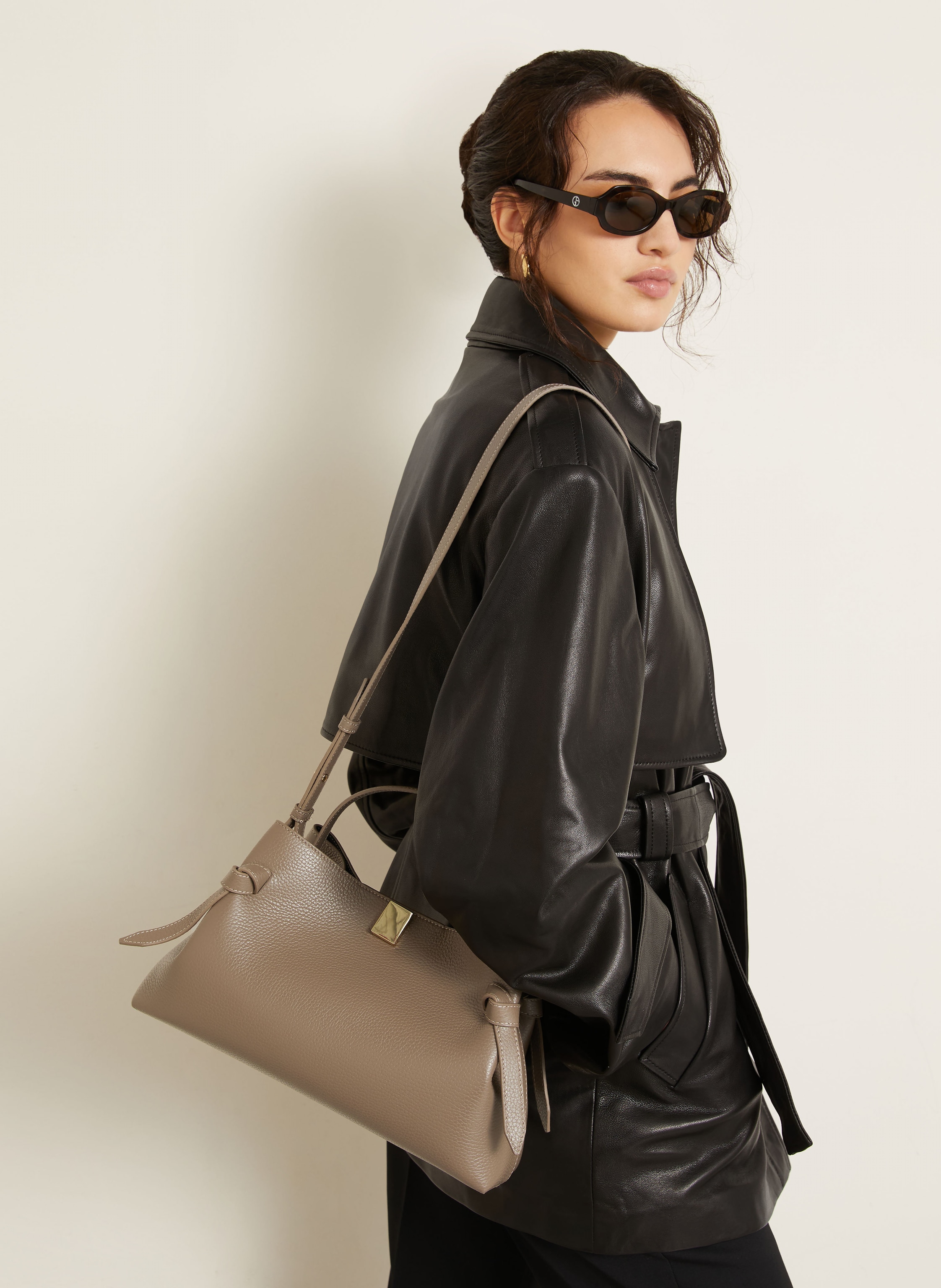 Thumbnail - Yuzefi Umhängetasche Gyoza beige