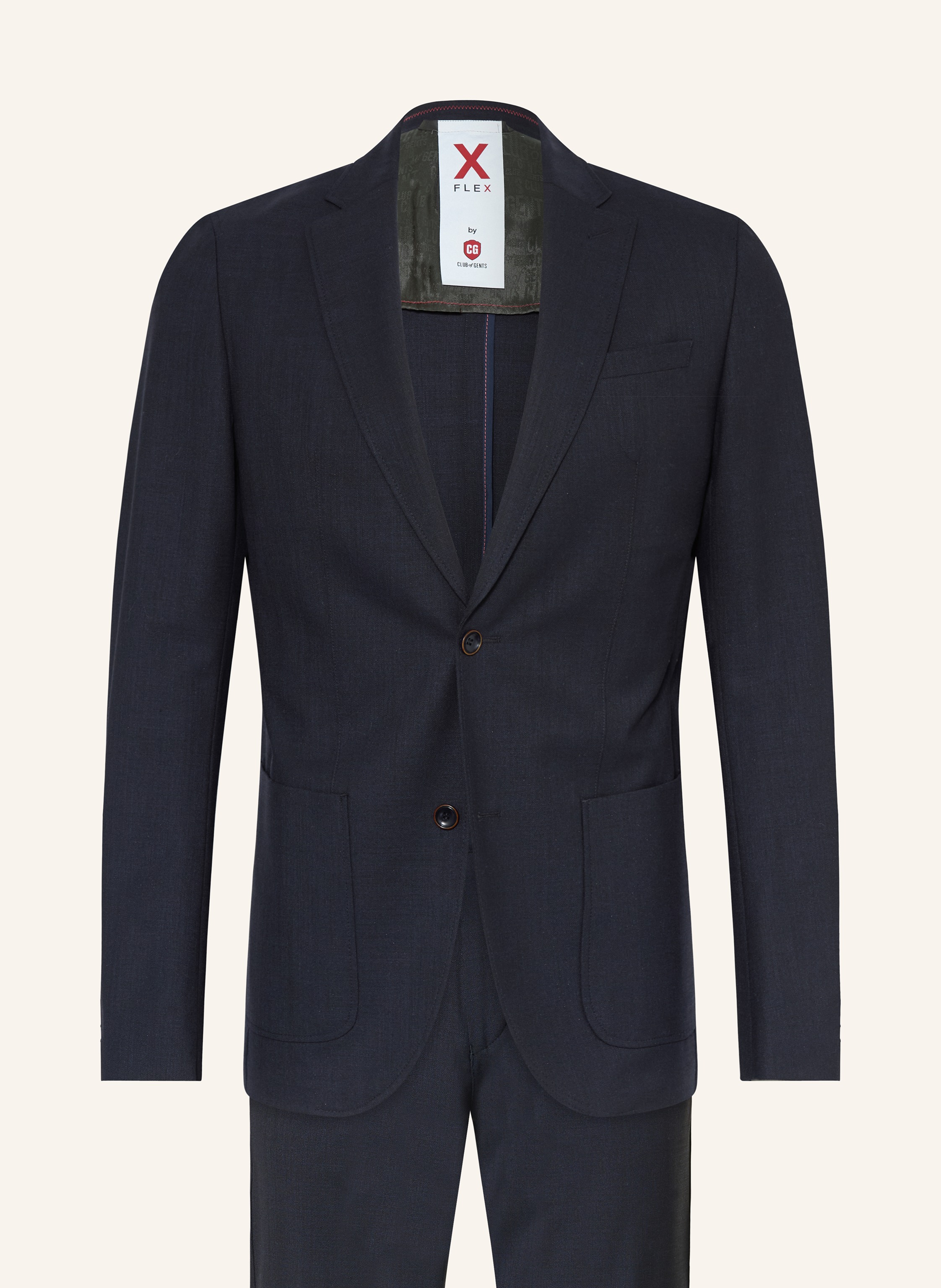 Cg - Club Of Gents Anzug Cg Carmi Sv Extra Slim Fit blau