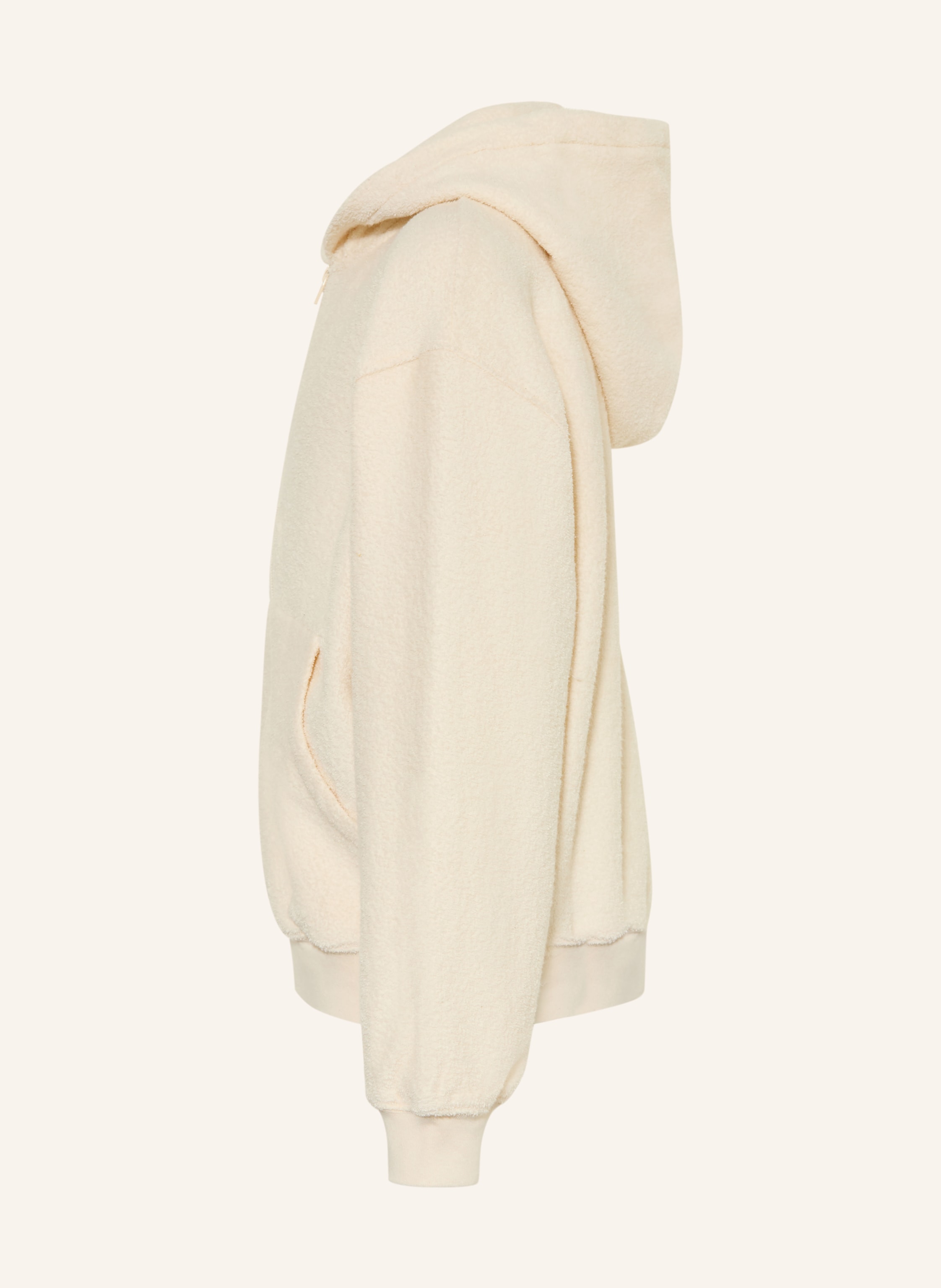 Thumbnail - American Vintage Frotteejacke weiss