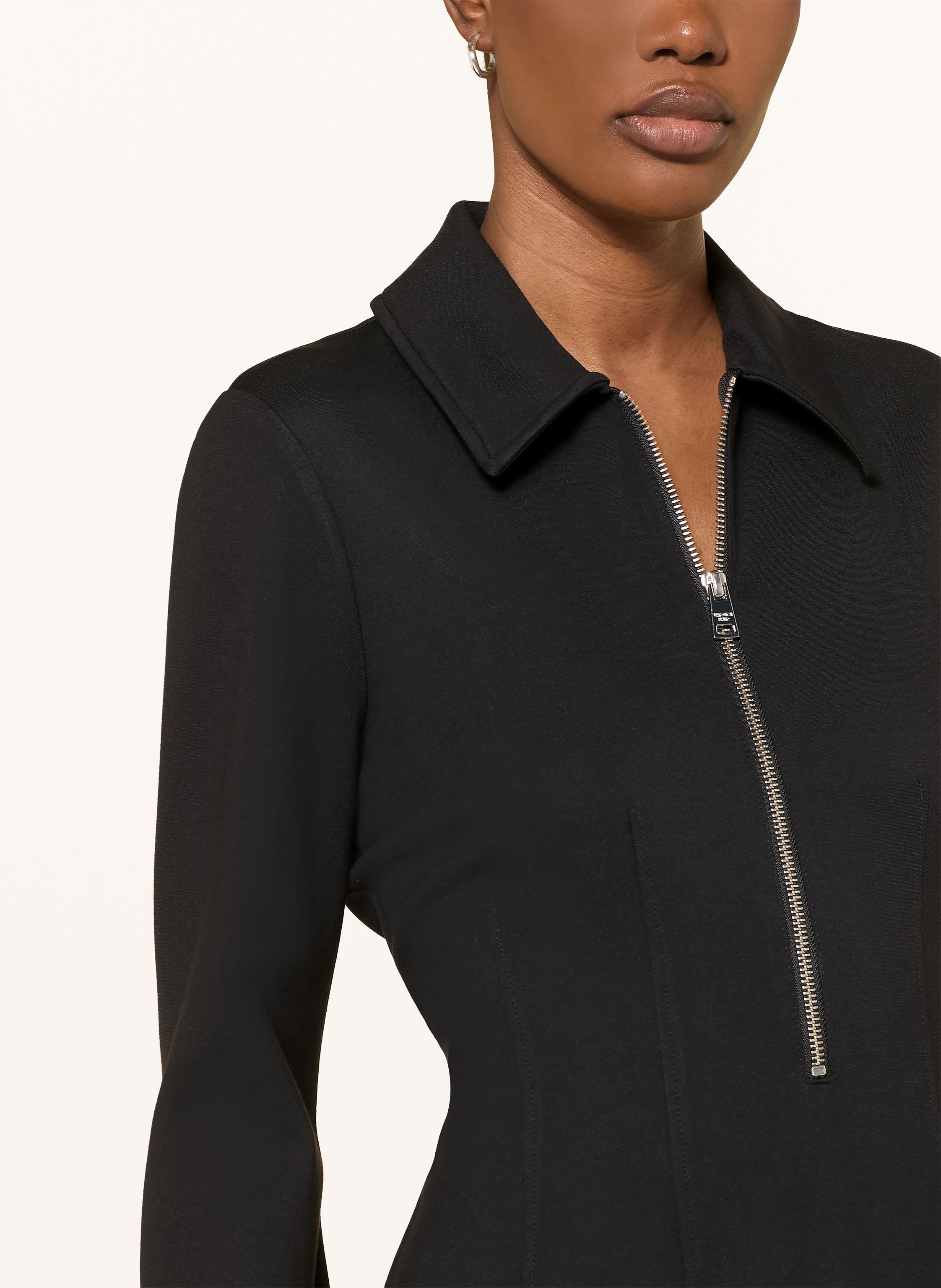 Thumbnail - Veronica Beard Jerseykleid Capelle schwarz