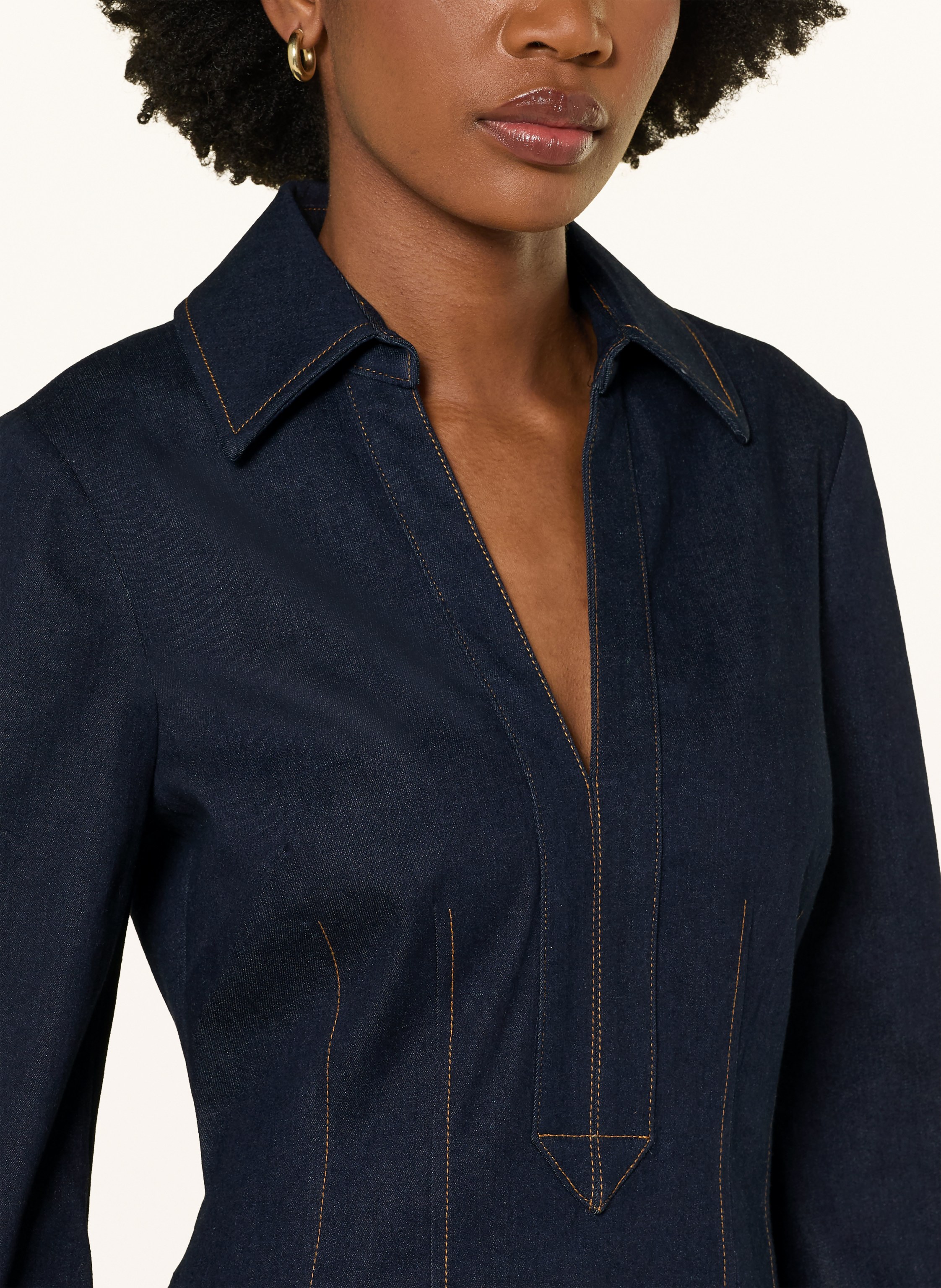 Thumbnail - Veronica Beard Jeanskleid Raymond blau