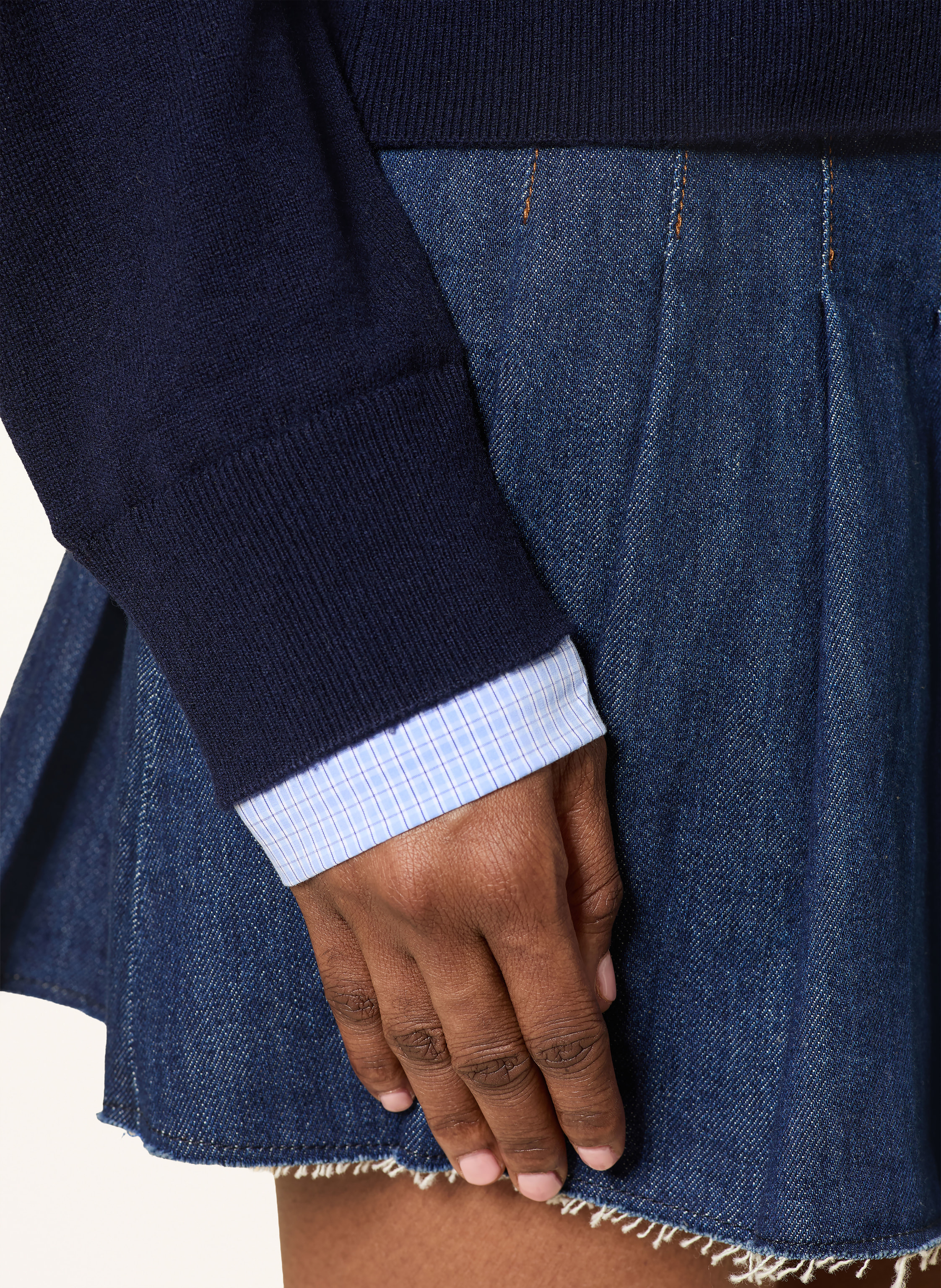 Thumbnail - Maje Strickjacke blau