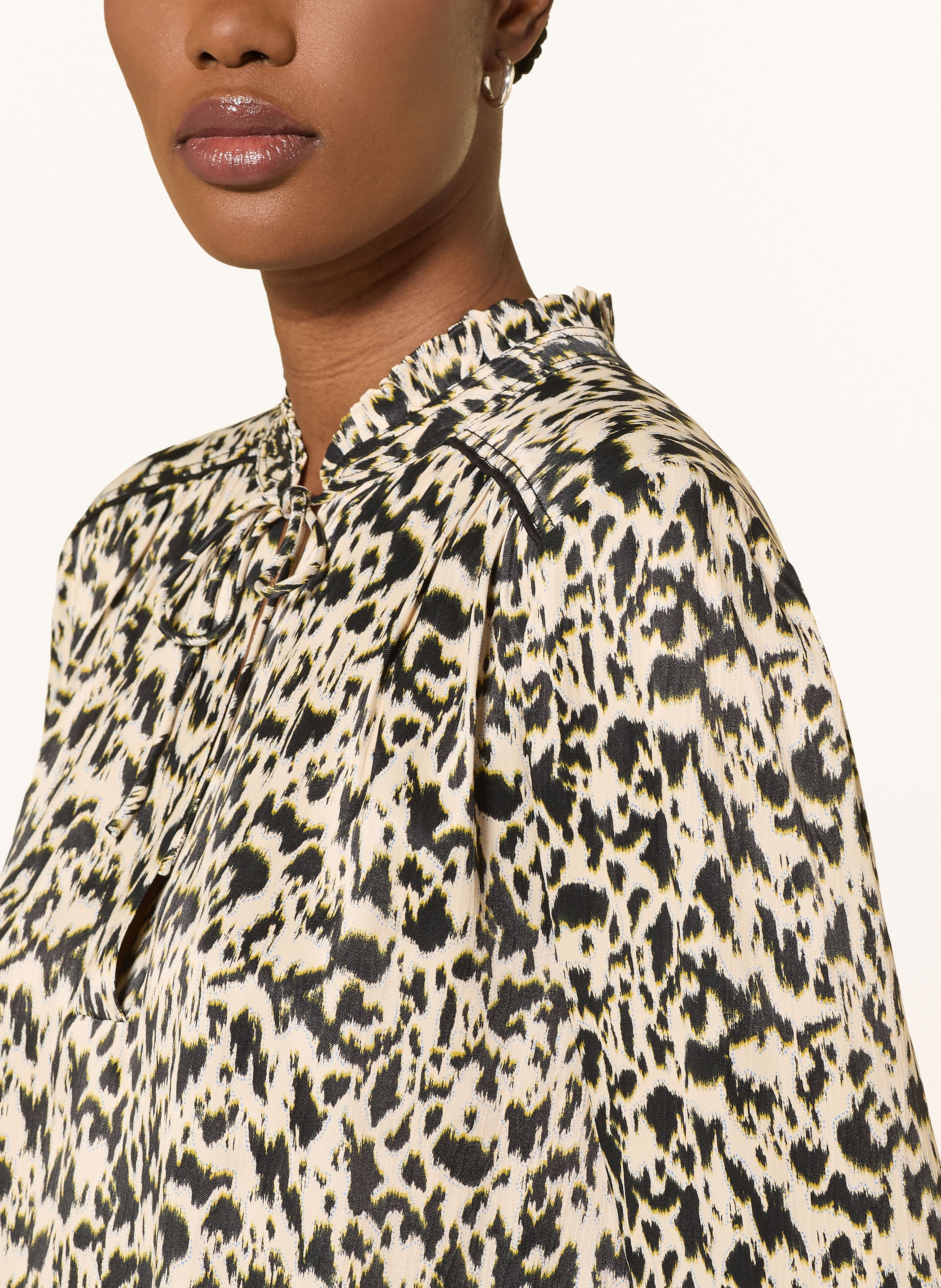 Thumbnail - Ba&Sh Satinkleid Perla weiss