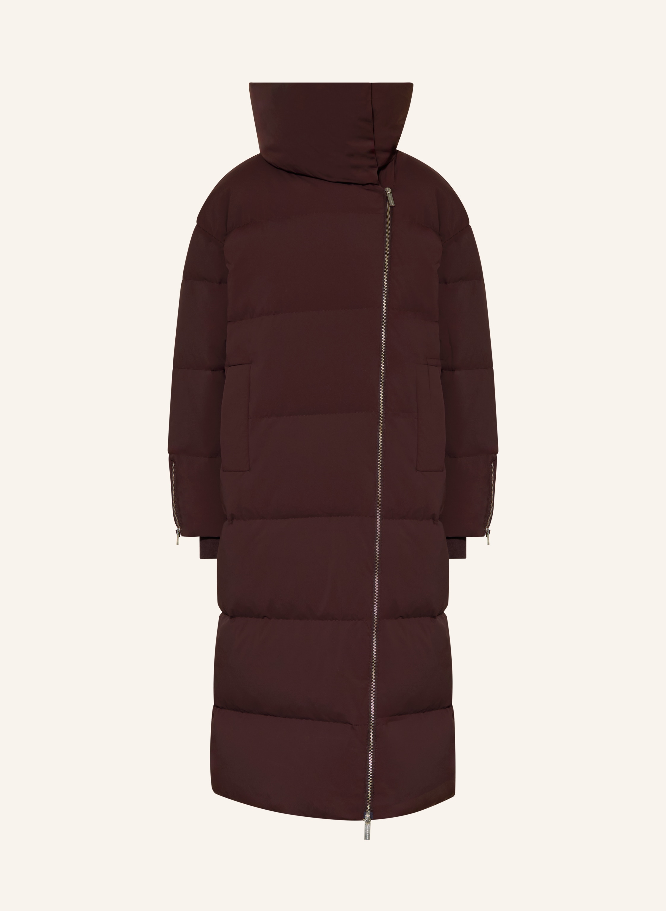 Sweaty Betty Daunenmantel Nimbus Cloudweight braun