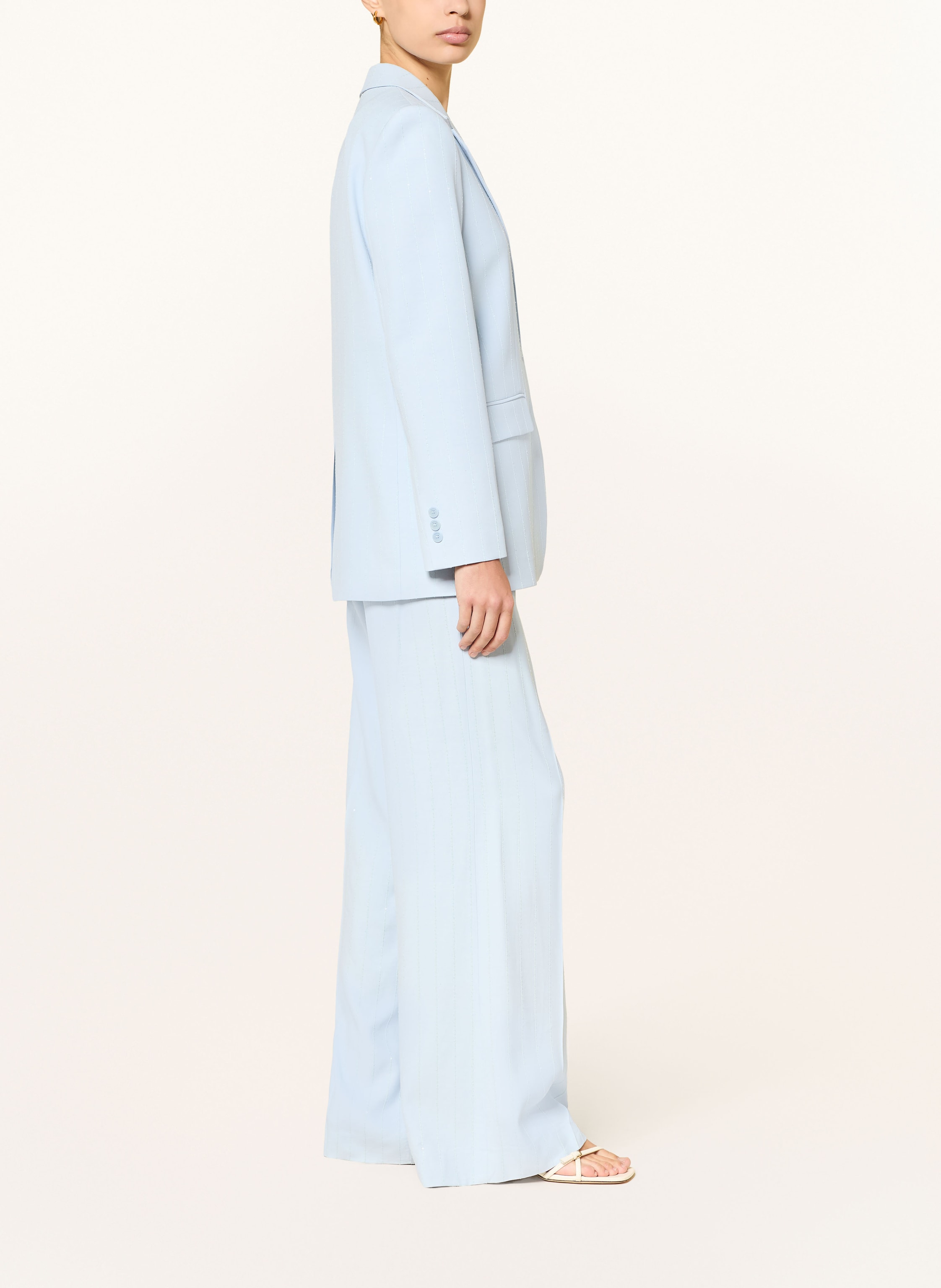 Thumbnail - Sandro Marlenehose Mit Pailletten blau