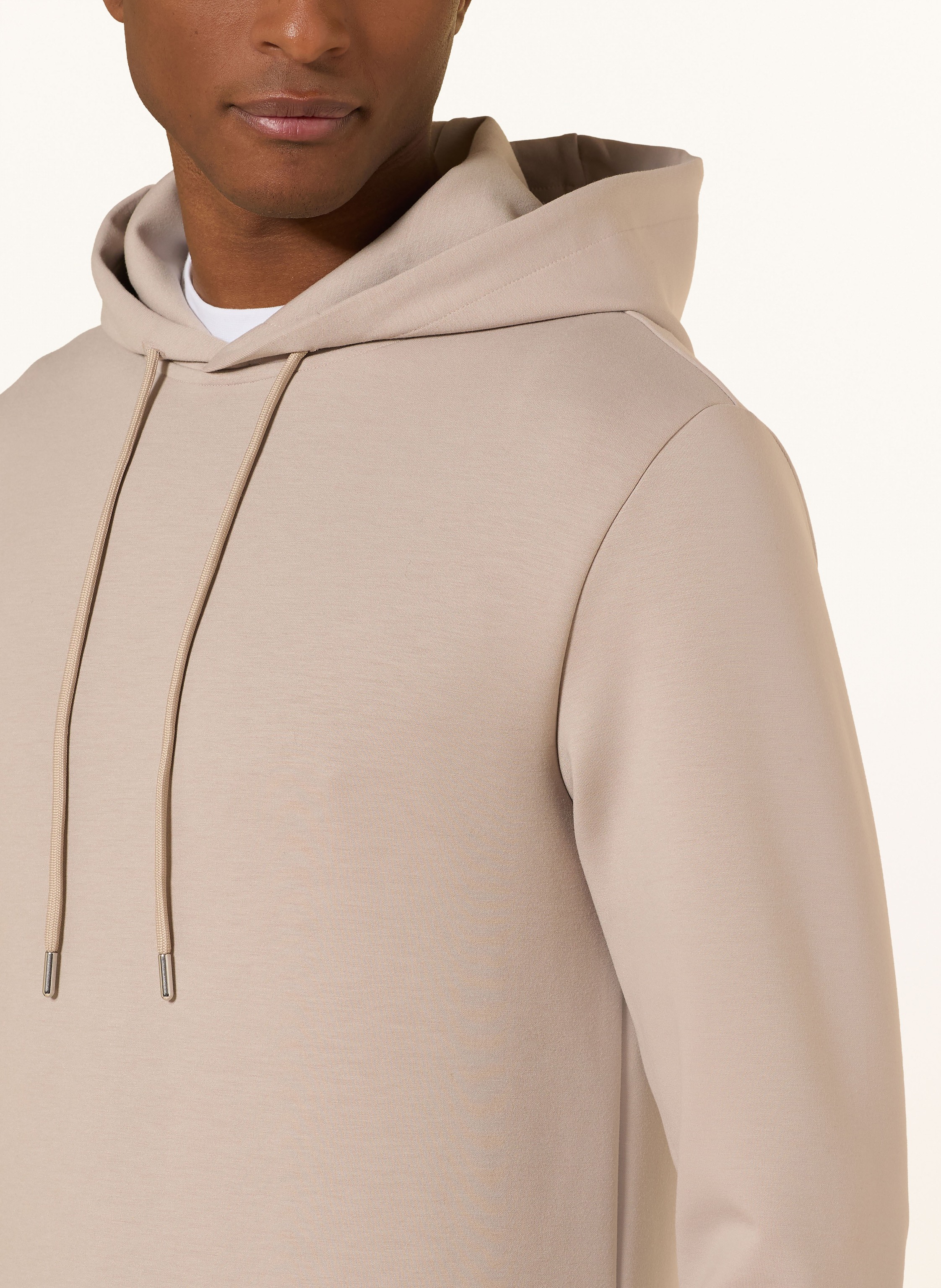 Thumbnail - Reiss Hoodie Fabien beige