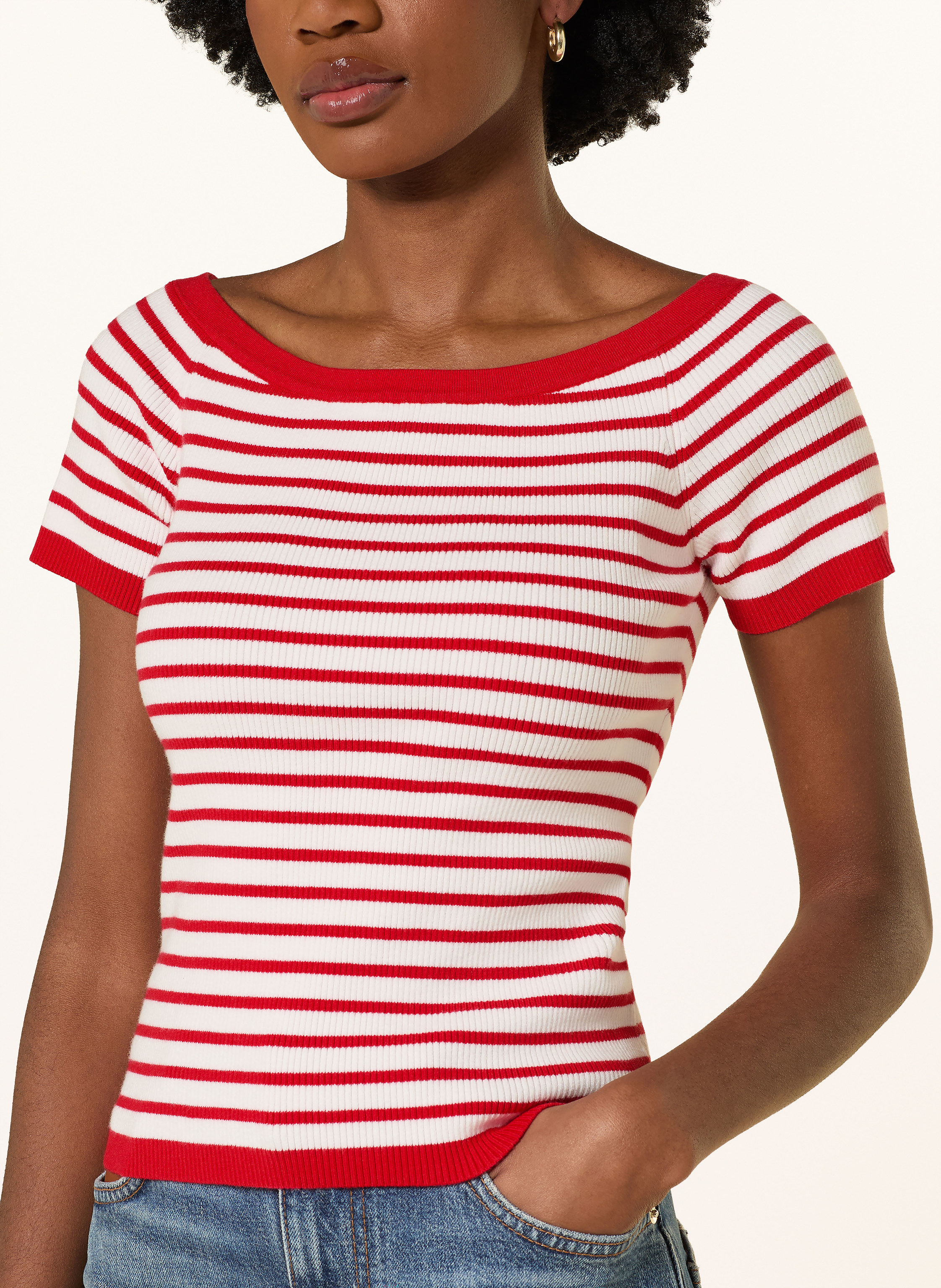 Thumbnail - Maje Strickshirt rot