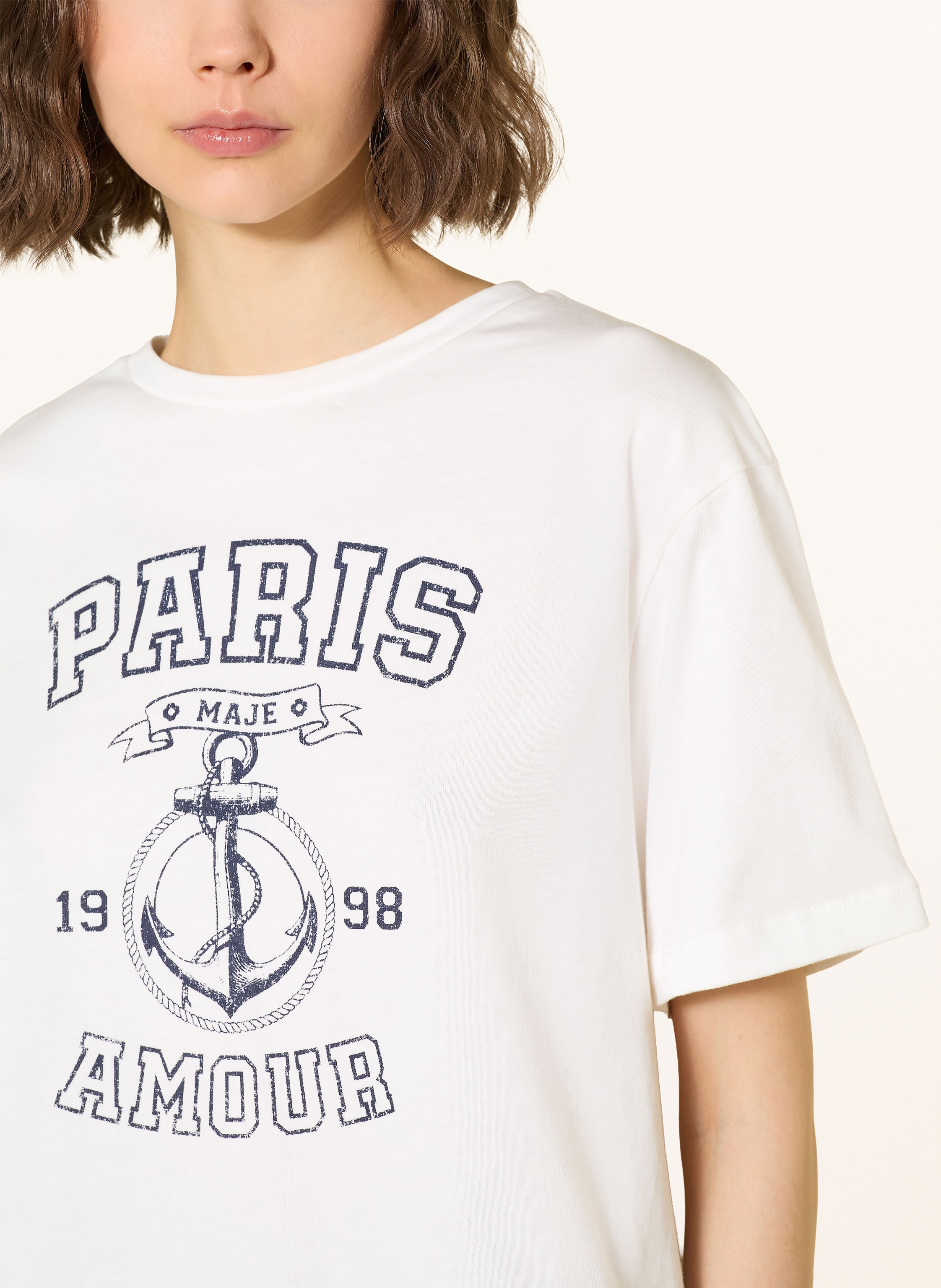 Thumbnail - Maje T-Shirt weiss