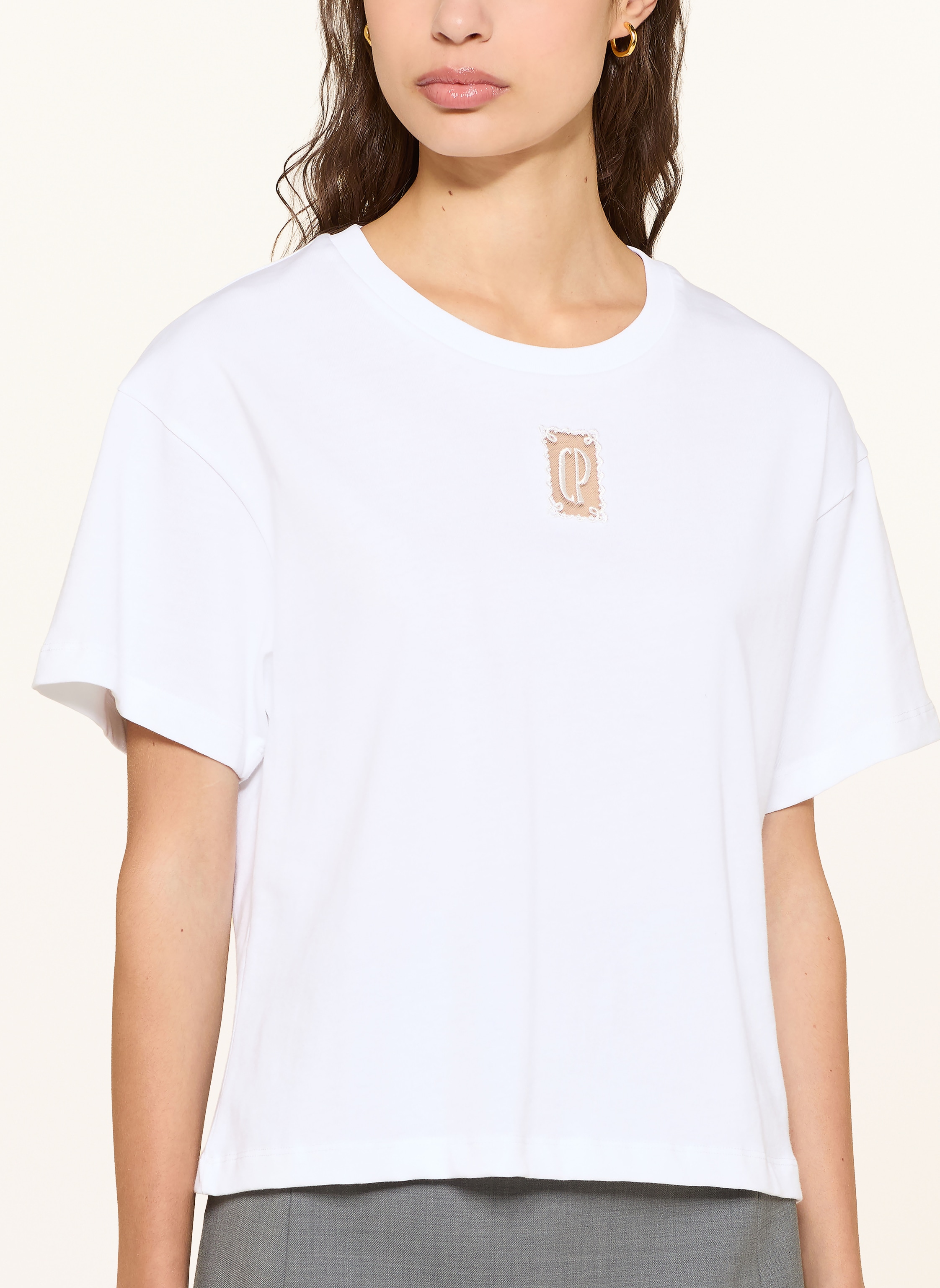 Thumbnail - Claudie Pierlot T-Shirt weiss