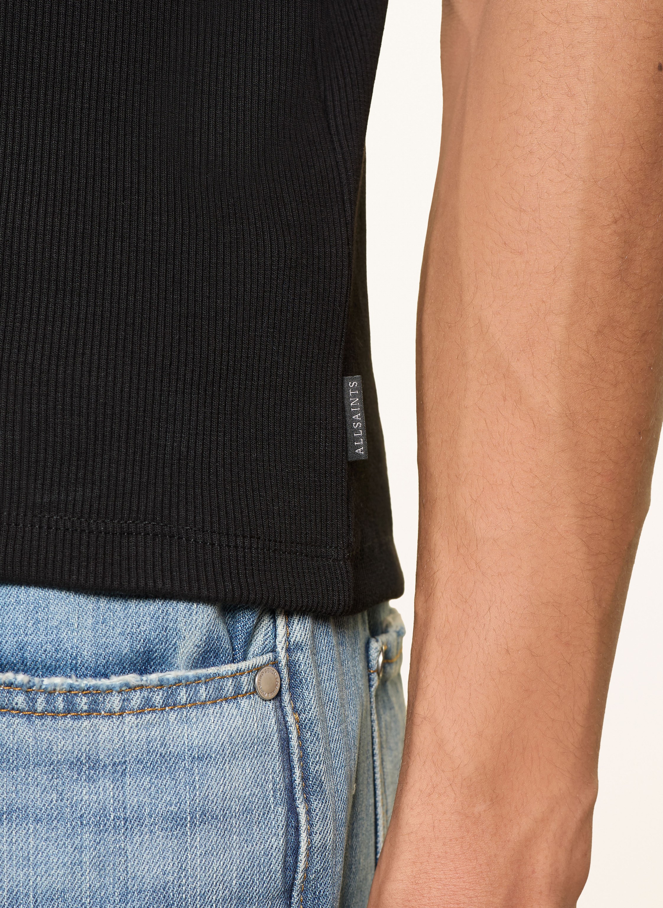 Thumbnail - Allsaints T-Shirt Theo schwarz