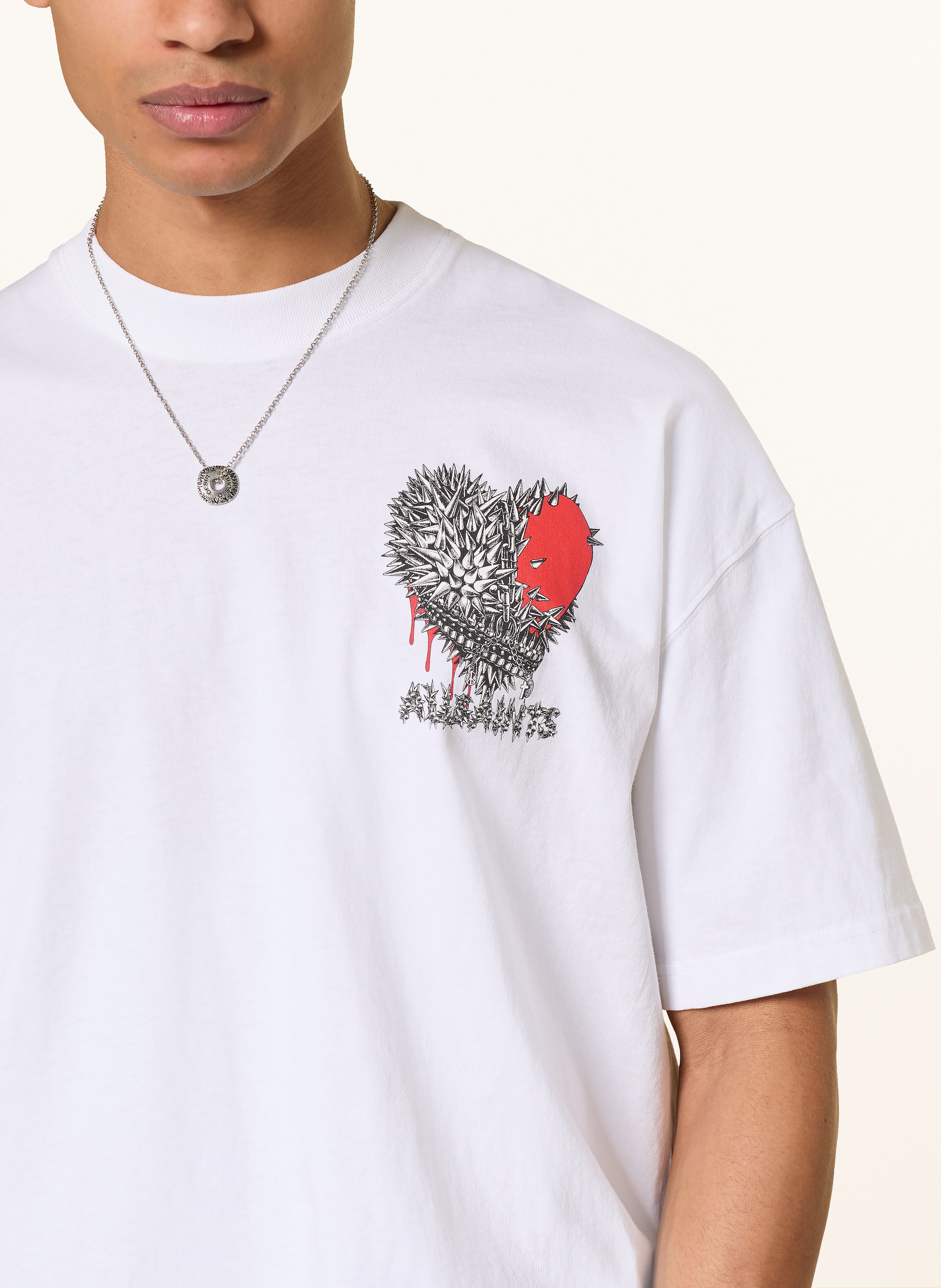 Thumbnail - Allsaints T-Shirt Chaste weiss