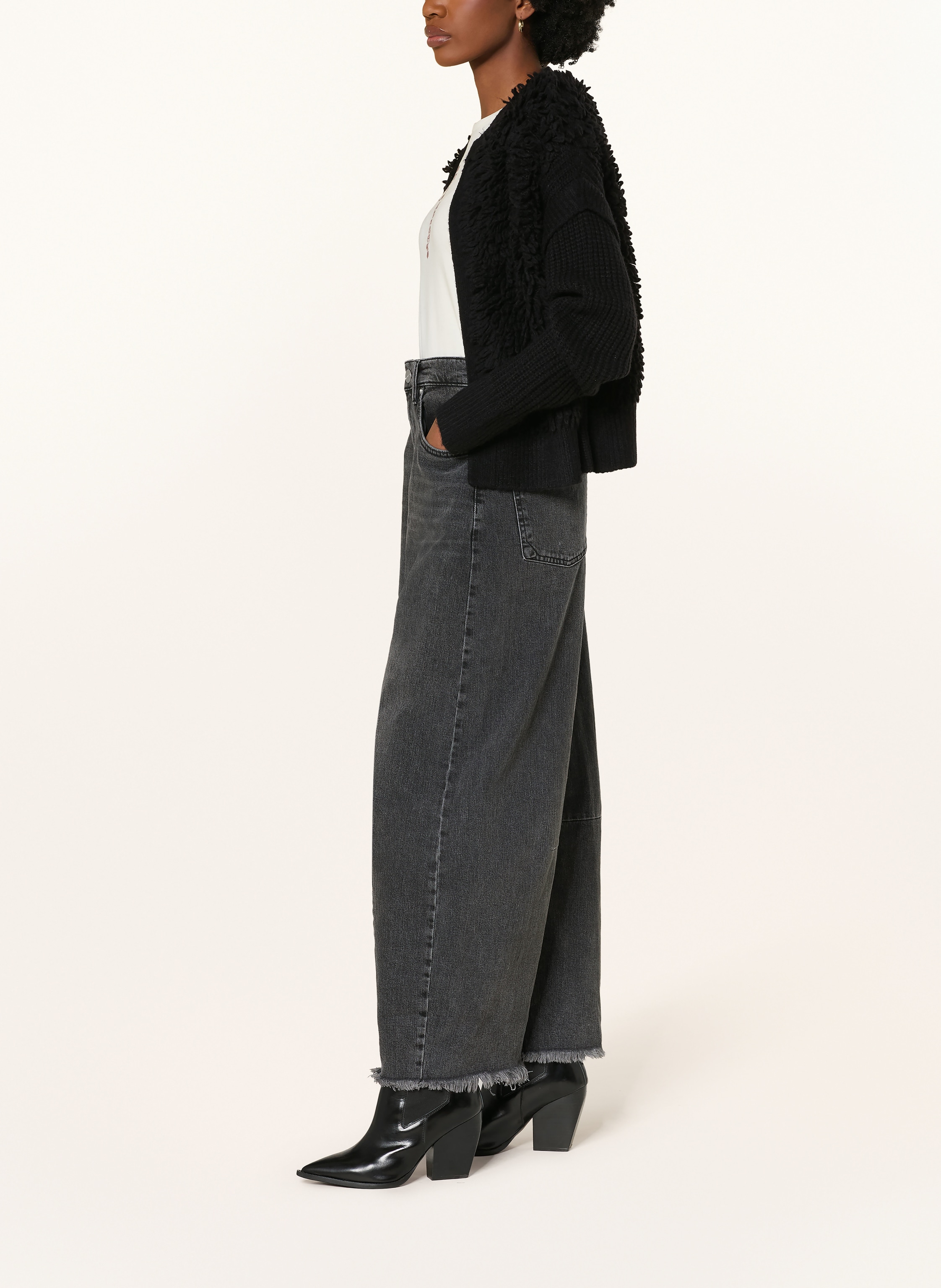 Thumbnail - Allsaints Barrel Jeans Payton schwarz