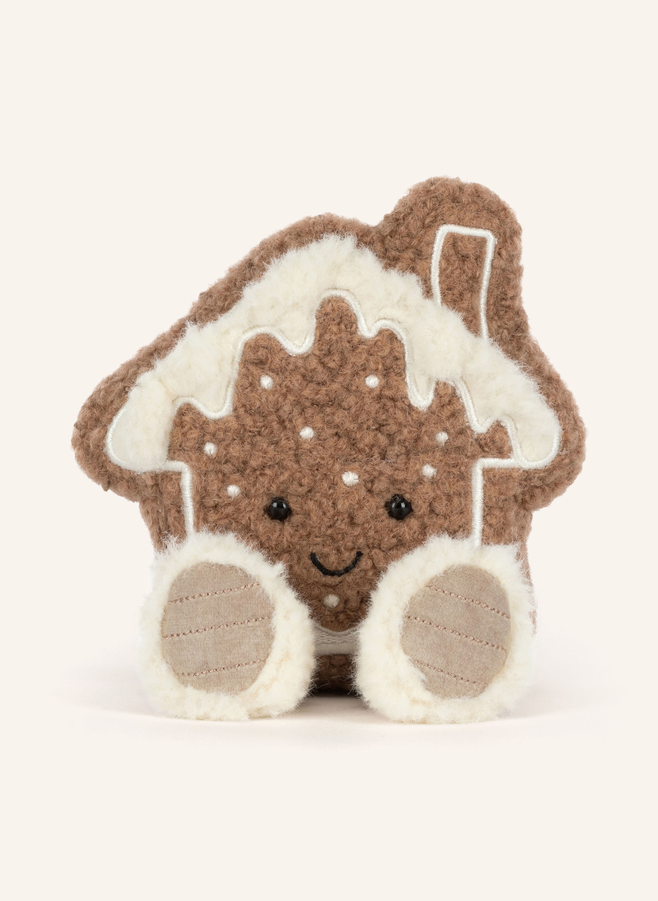 Jellycat Plush toys AMUSEABLES MOLASI COOKIE Height: 12 cm in camel ...