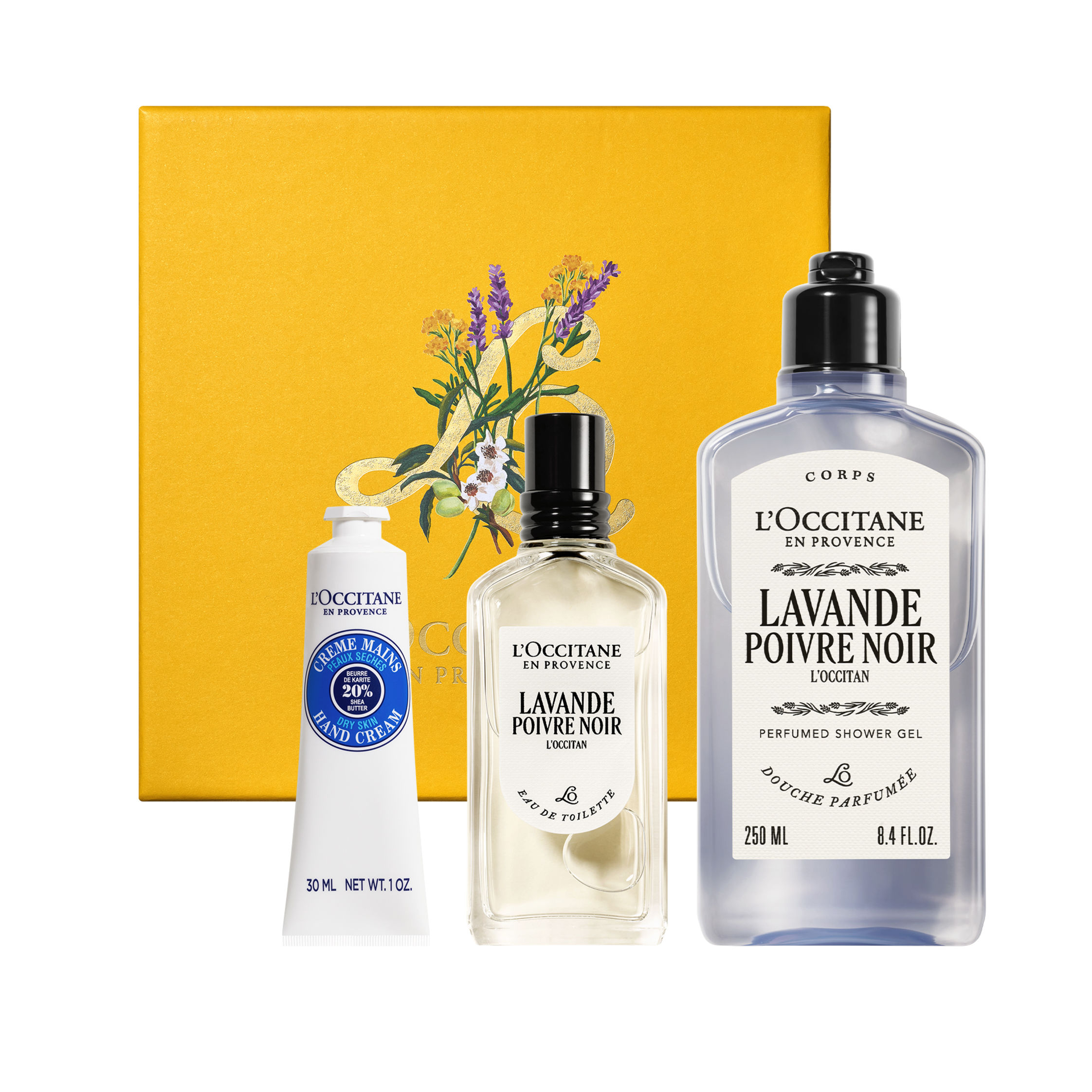 L'occitane Lavande Poivre Noir Pflege-Set