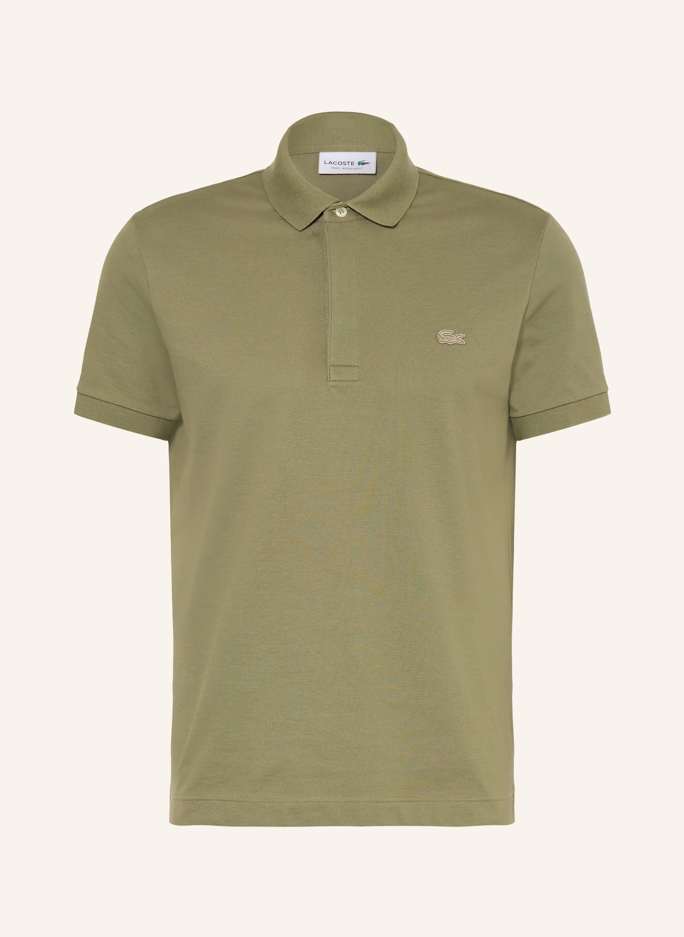 Lacoste Piqué-Poloshirt gruen
