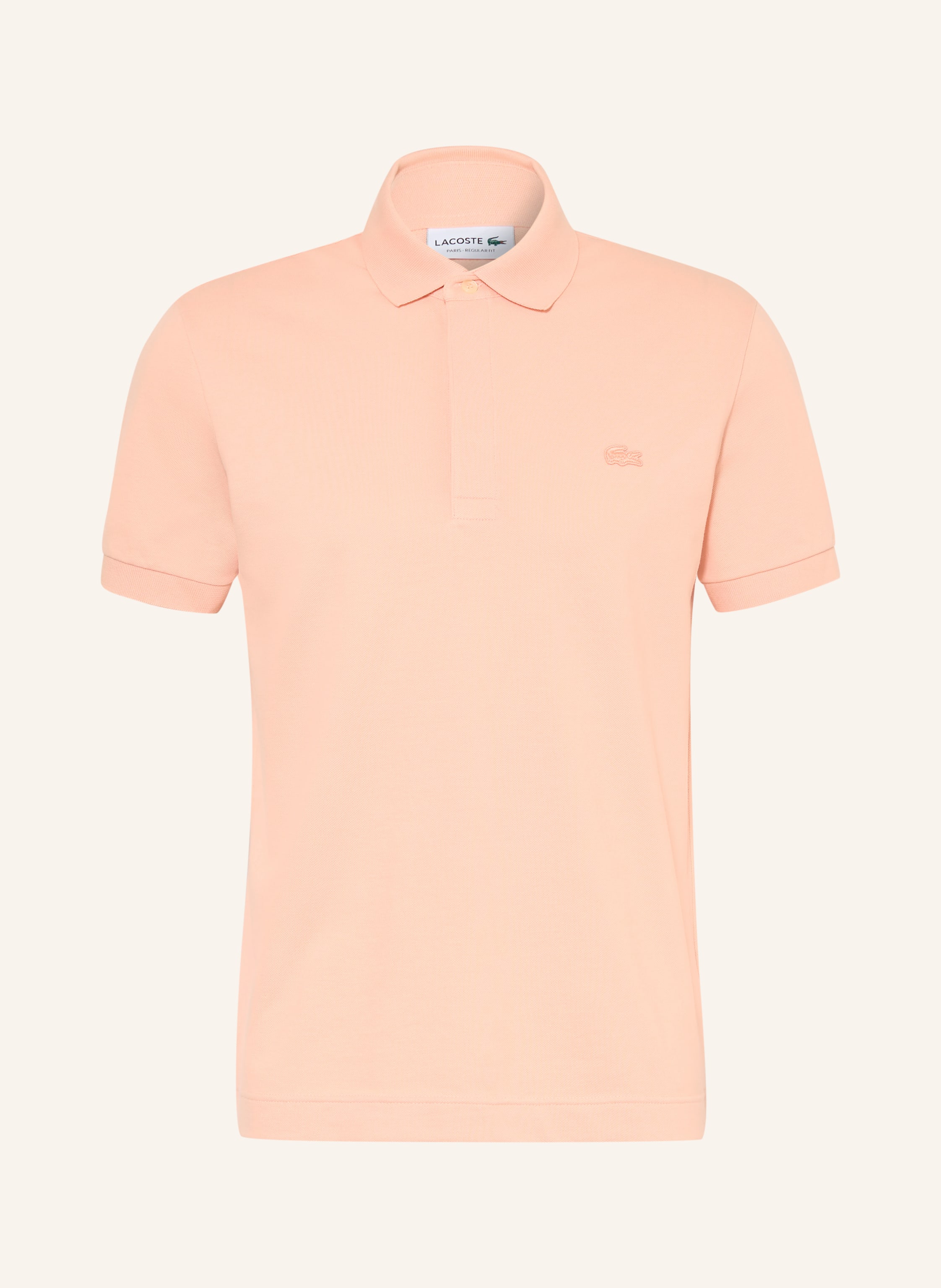 Lacoste Piqué-Poloshirt orange