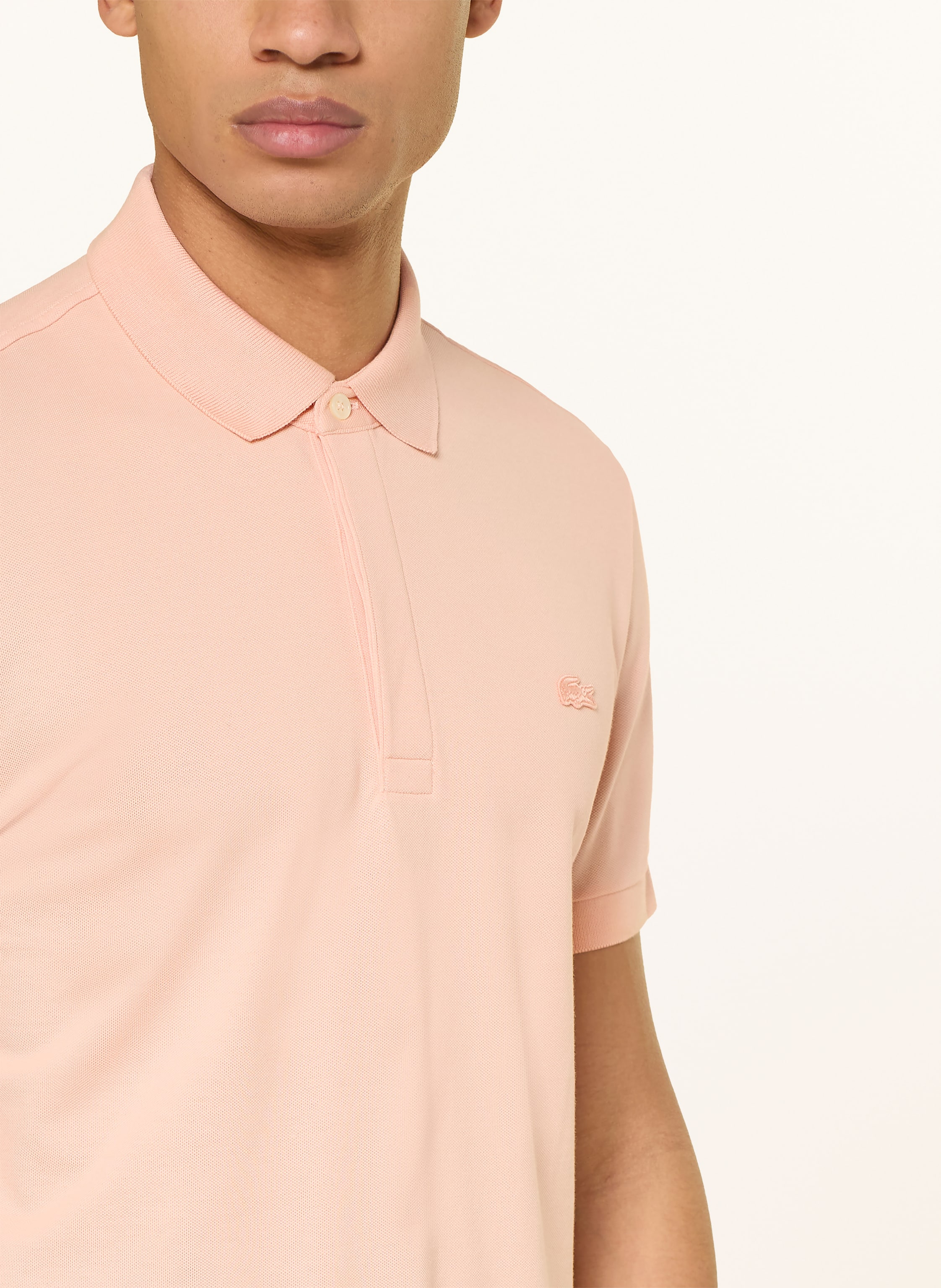 Thumbnail - Lacoste Piqué-Poloshirt orange