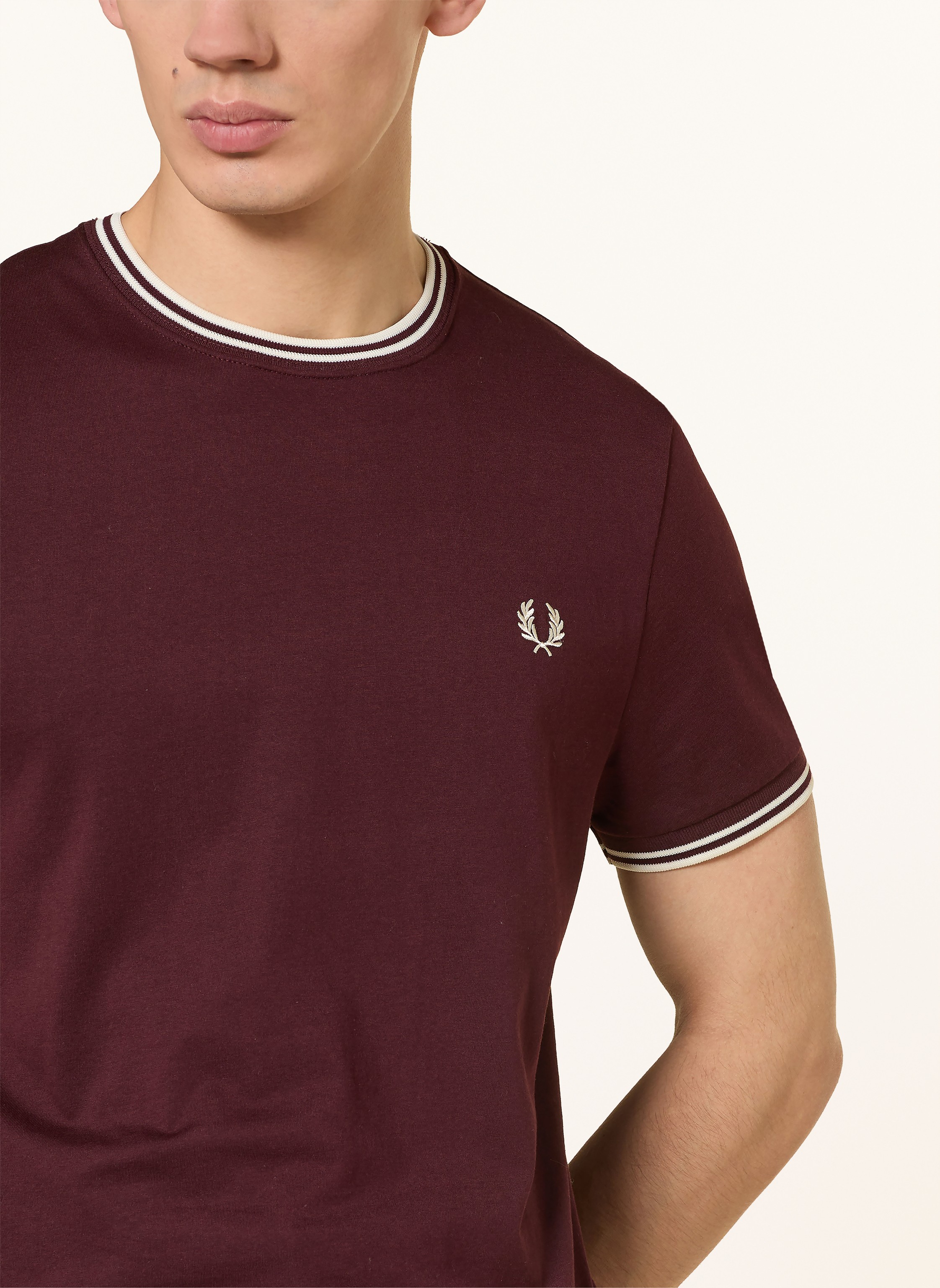 Thumbnail - Fred Perry T-Shirt rot