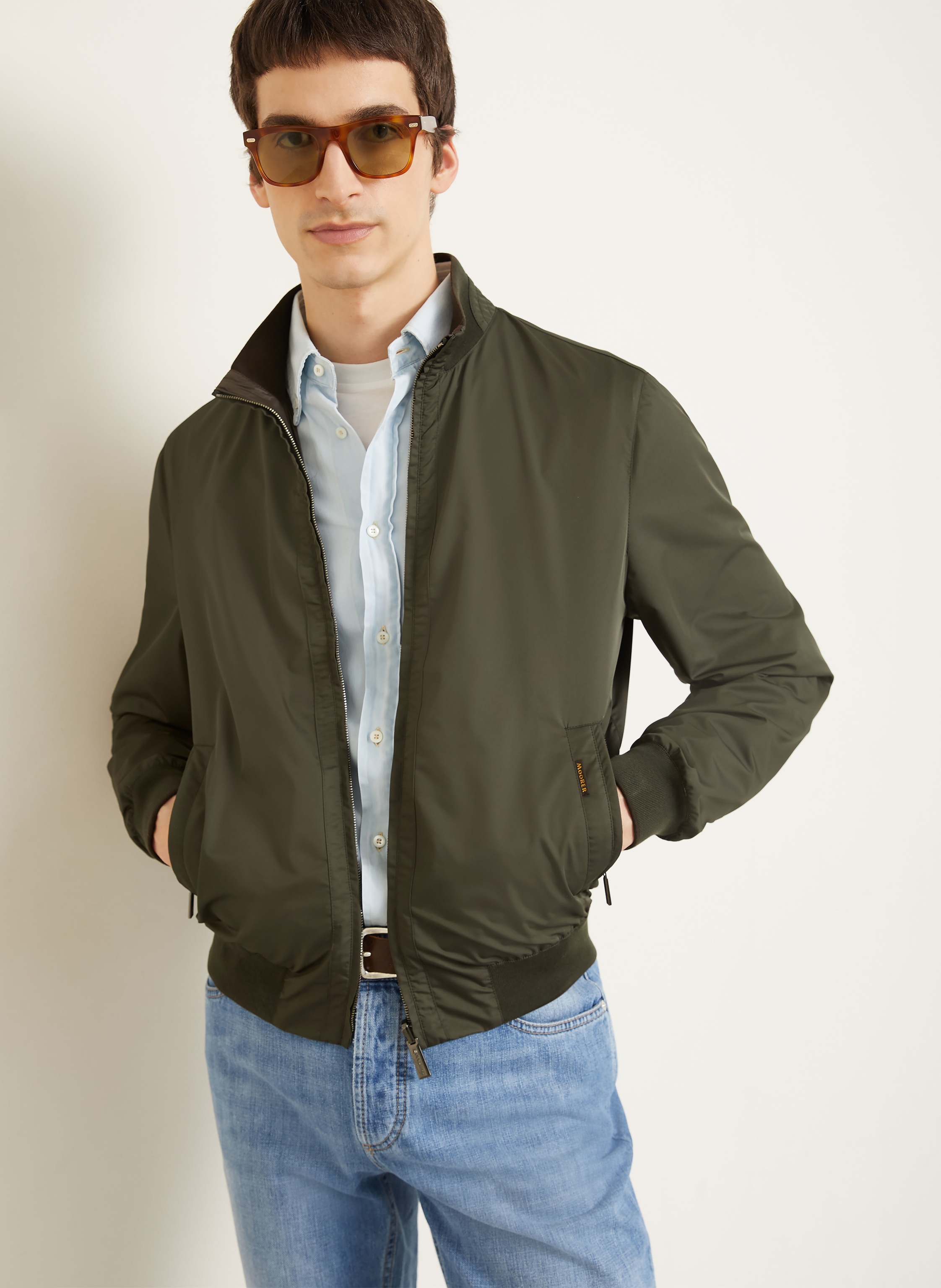 Thumbnail - Moorer Blouson gruen