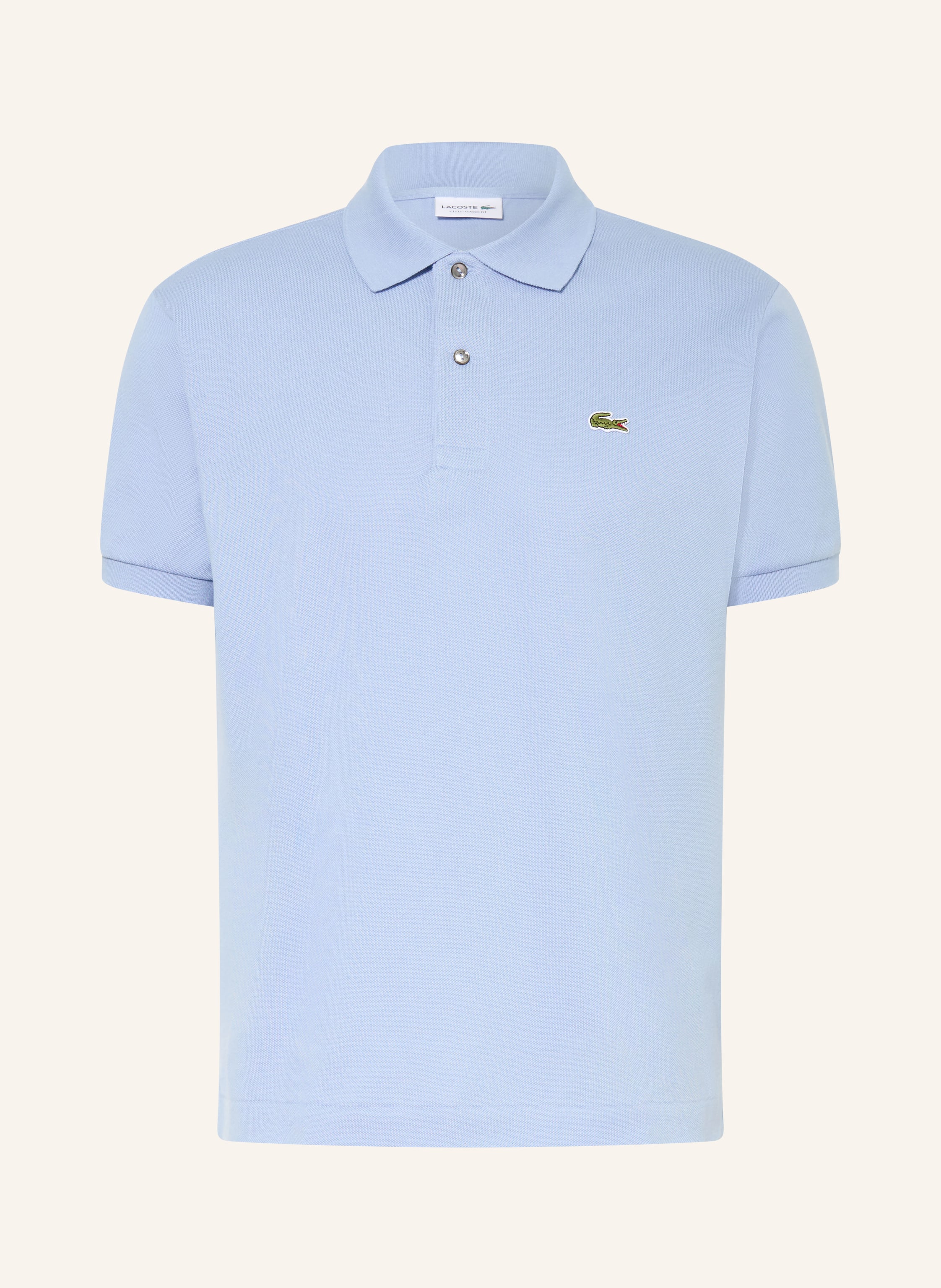 Lacoste Piqué-Poloshirt Classic Fit blau