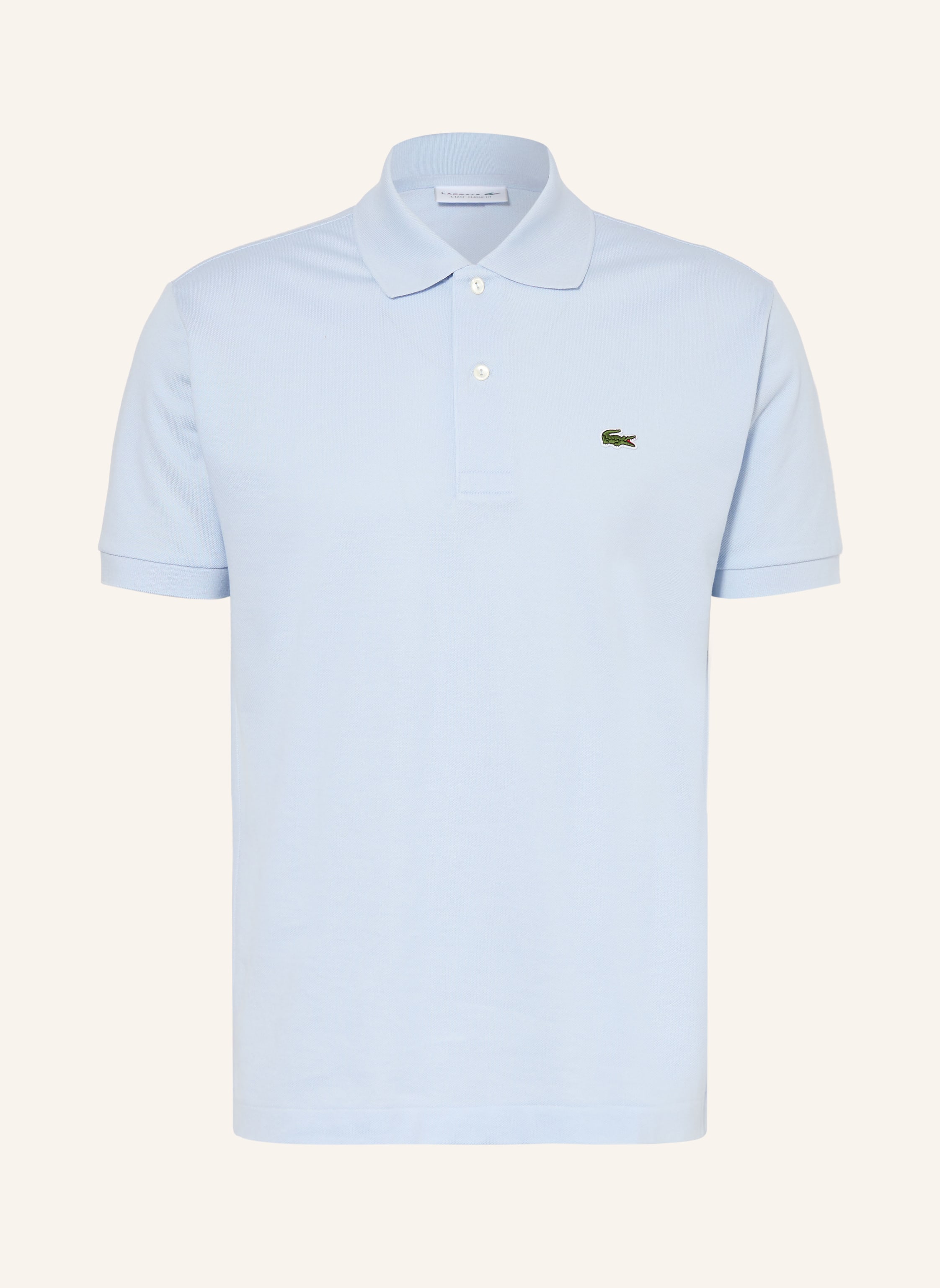 Lacoste Piqué-Poloshirt Classic Fit blau