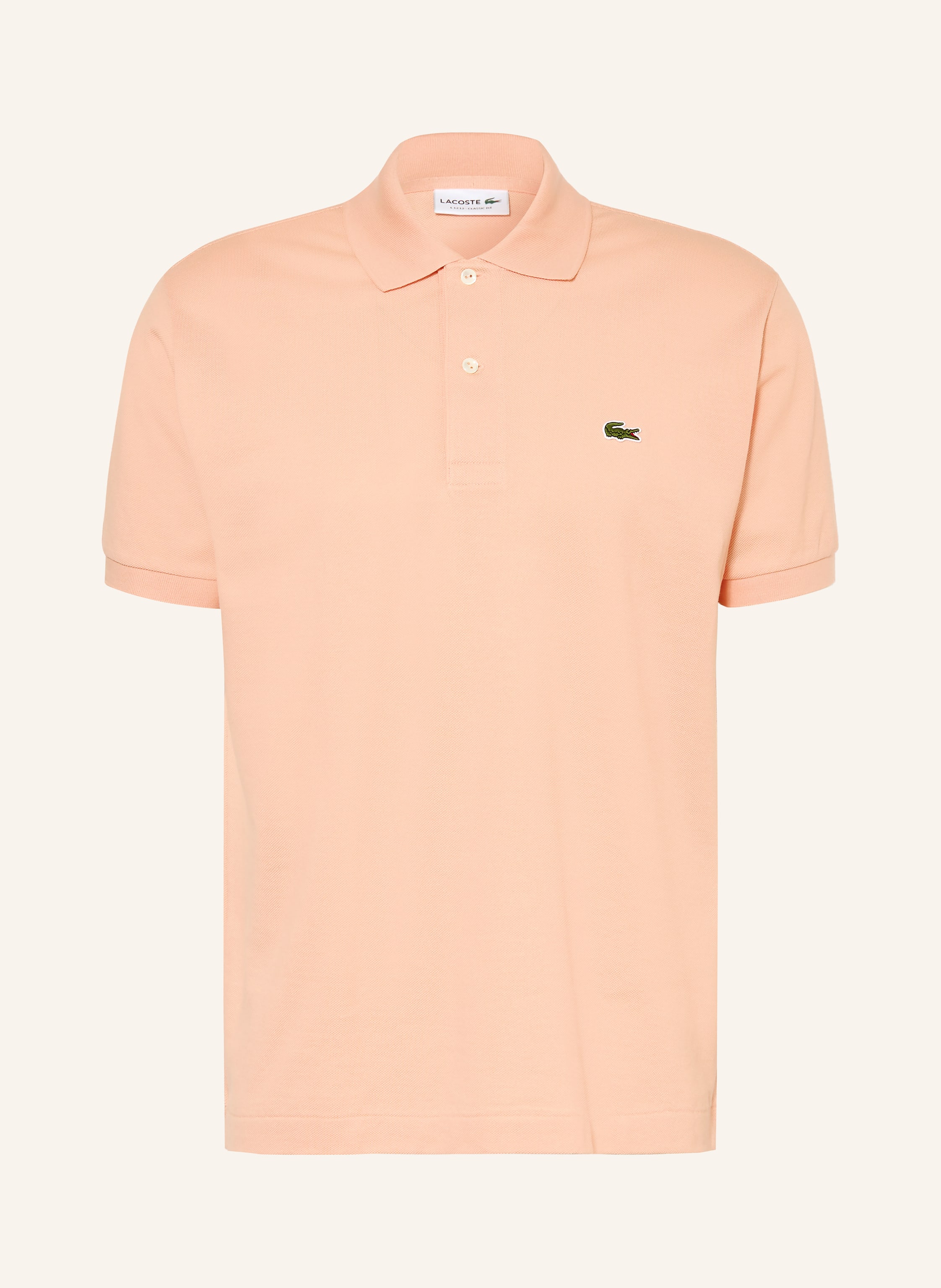 Lacoste Piqué-Poloshirt Classic Fit orange